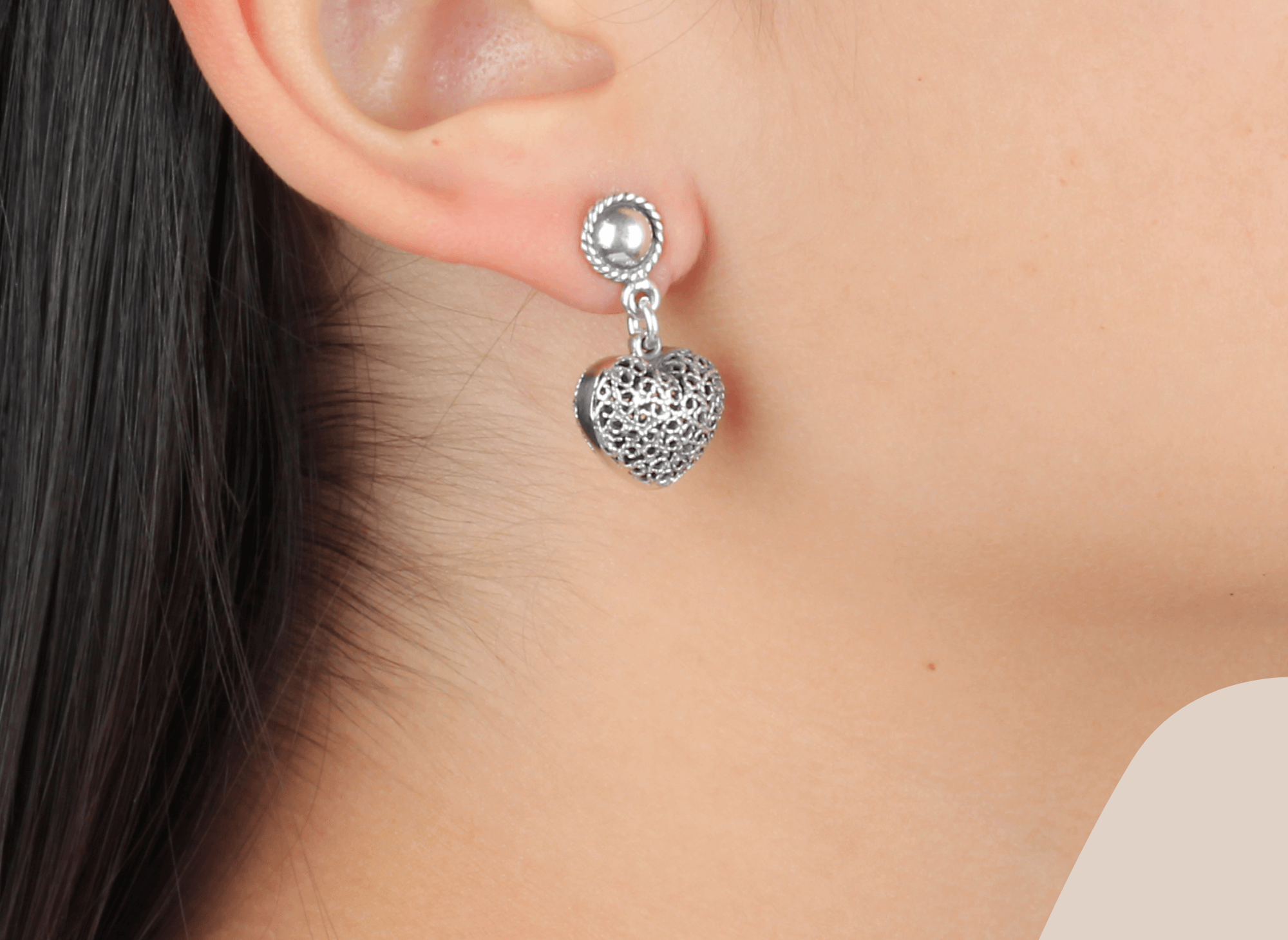 Arete Corazón Mazzo Colgante