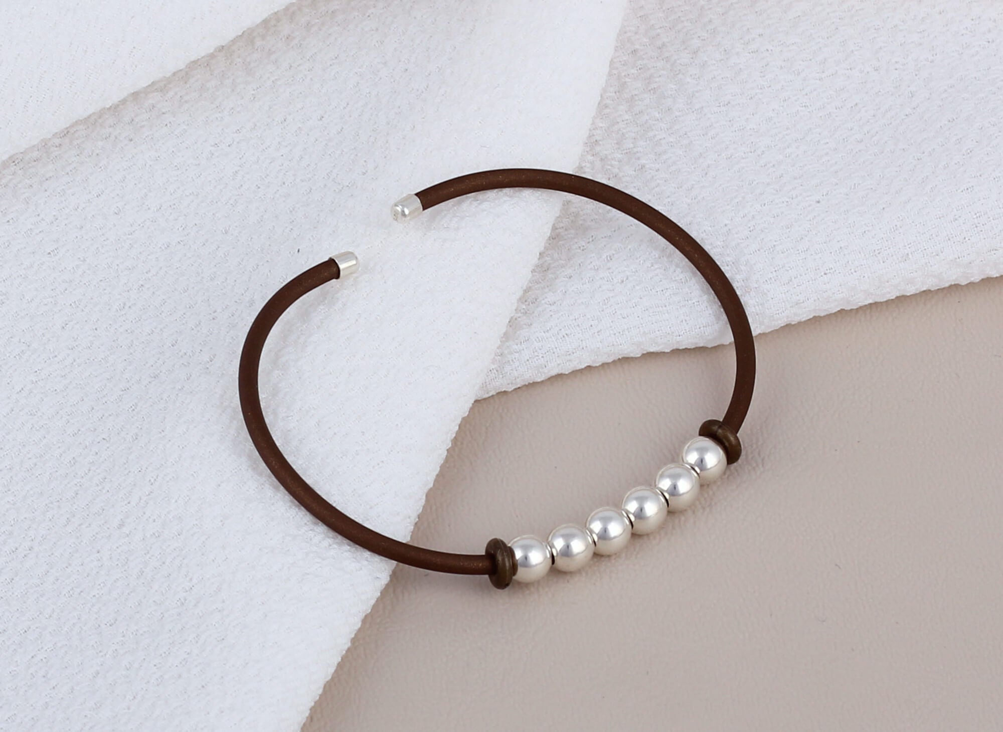 Pulsera Lisboa Plateada