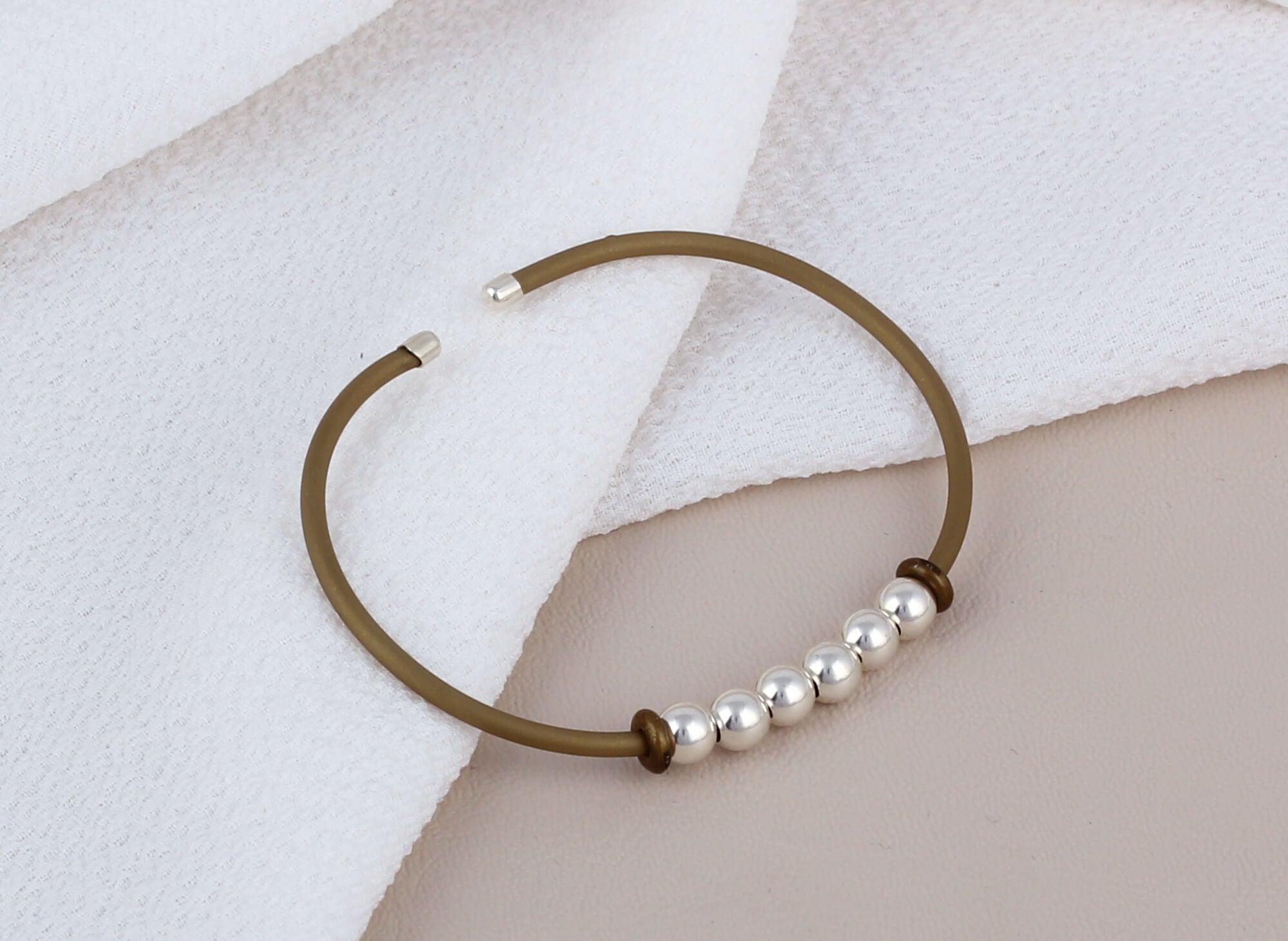 Pulsera Lisboa Plateada