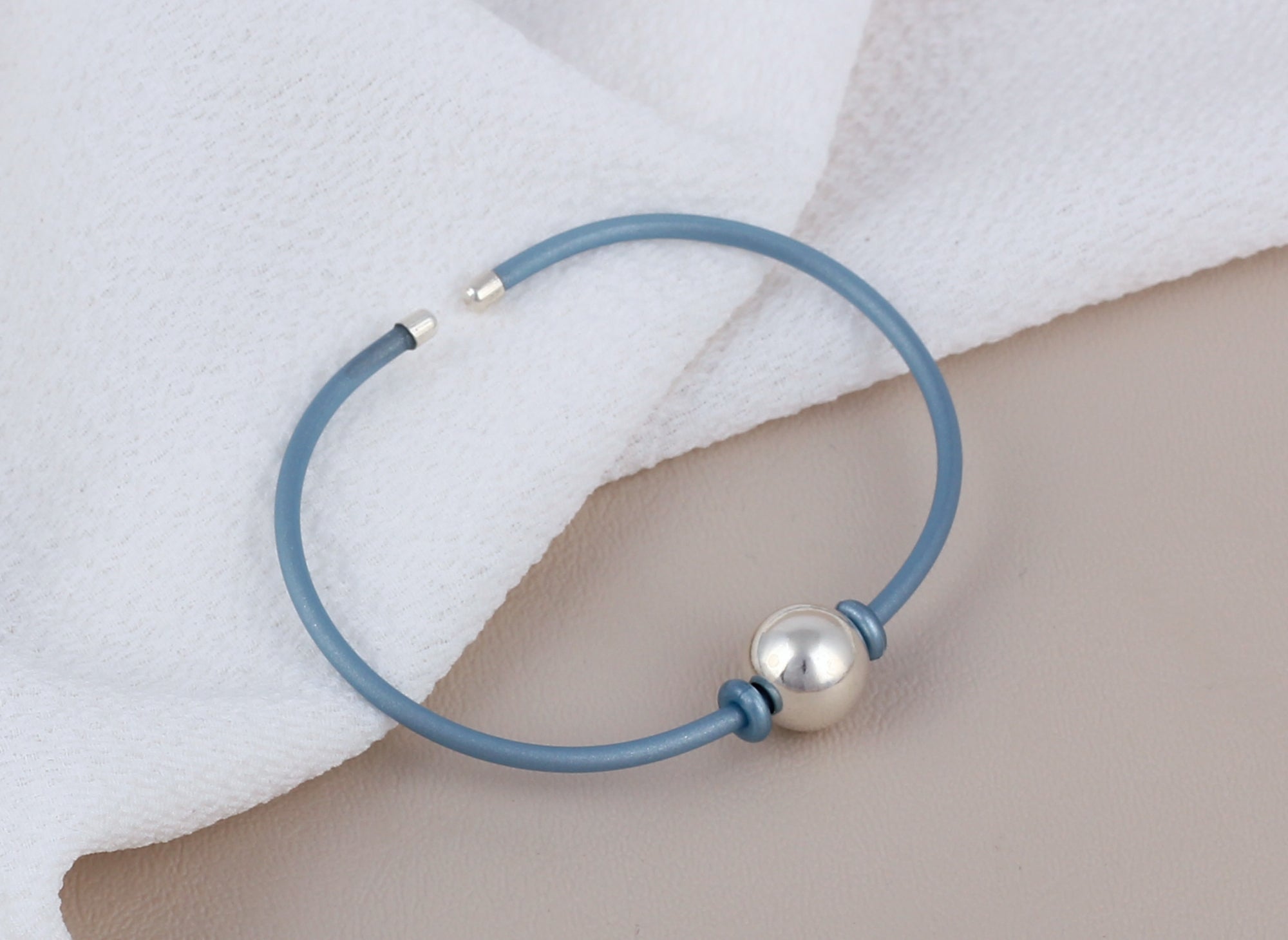 Pulsera Nubia Plateado