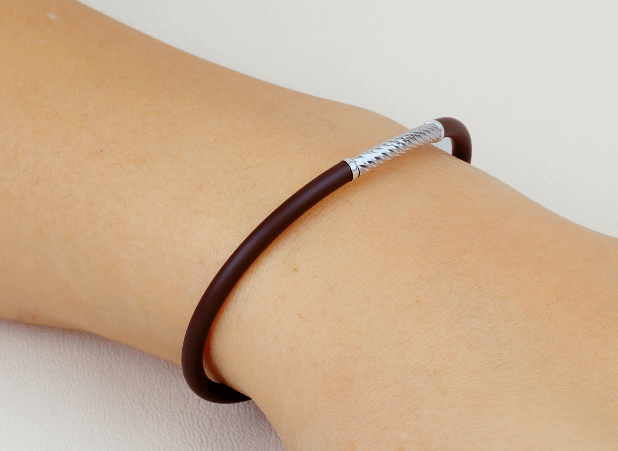 Pulsera Meduza Plateada