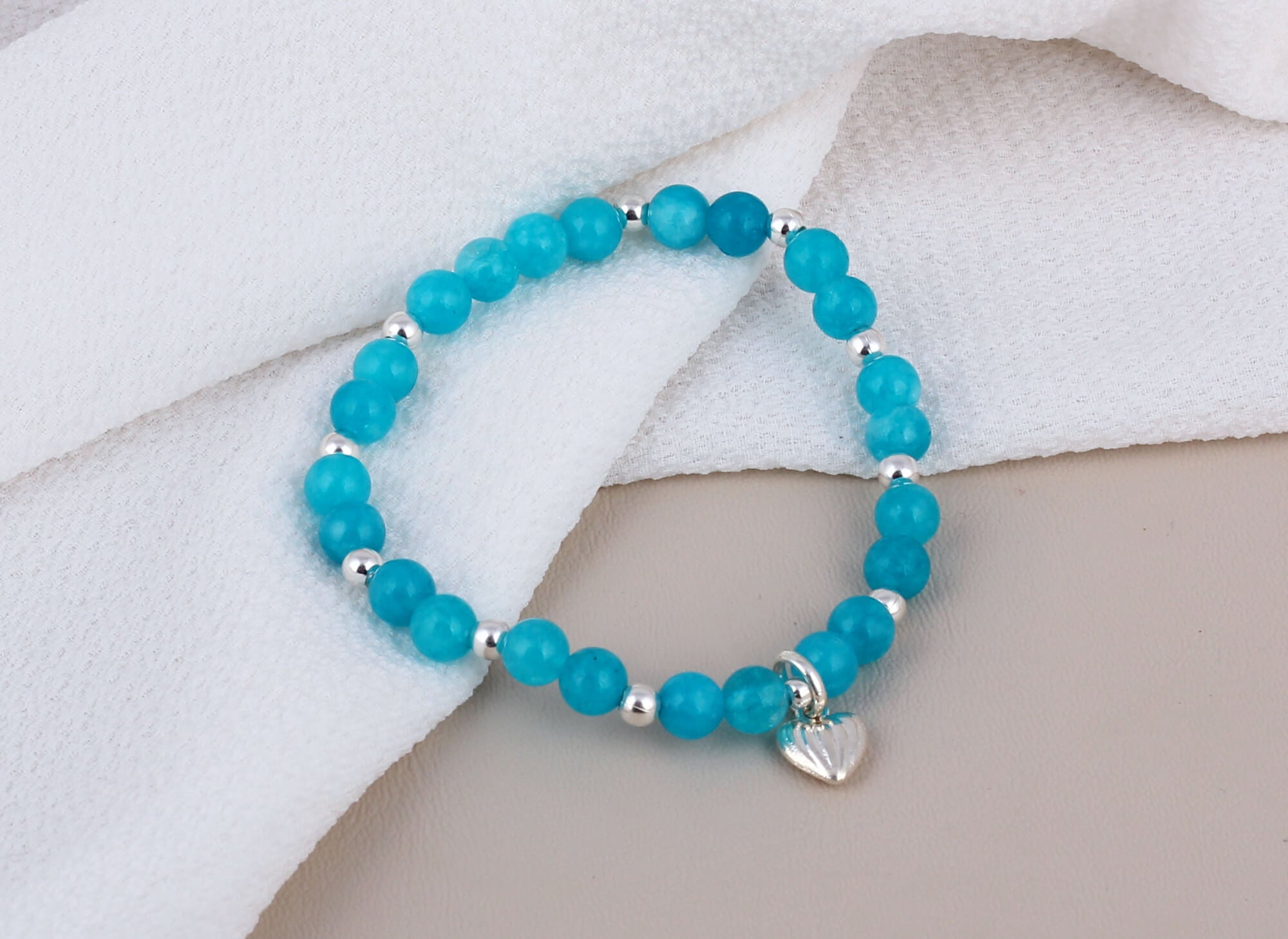 Pulsera Corazón Rayas Colors