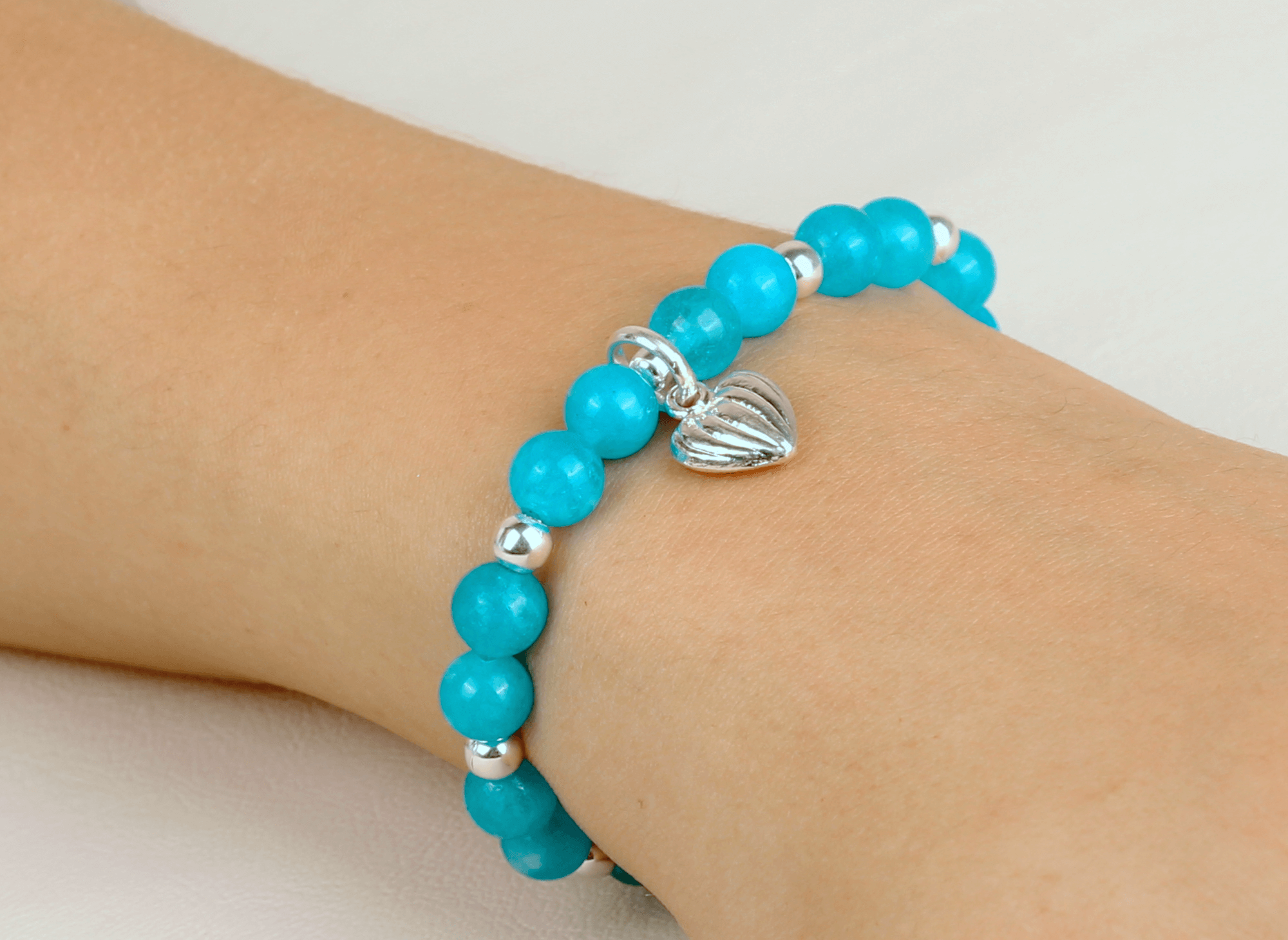 Pulsera Corazón Rayas Colors