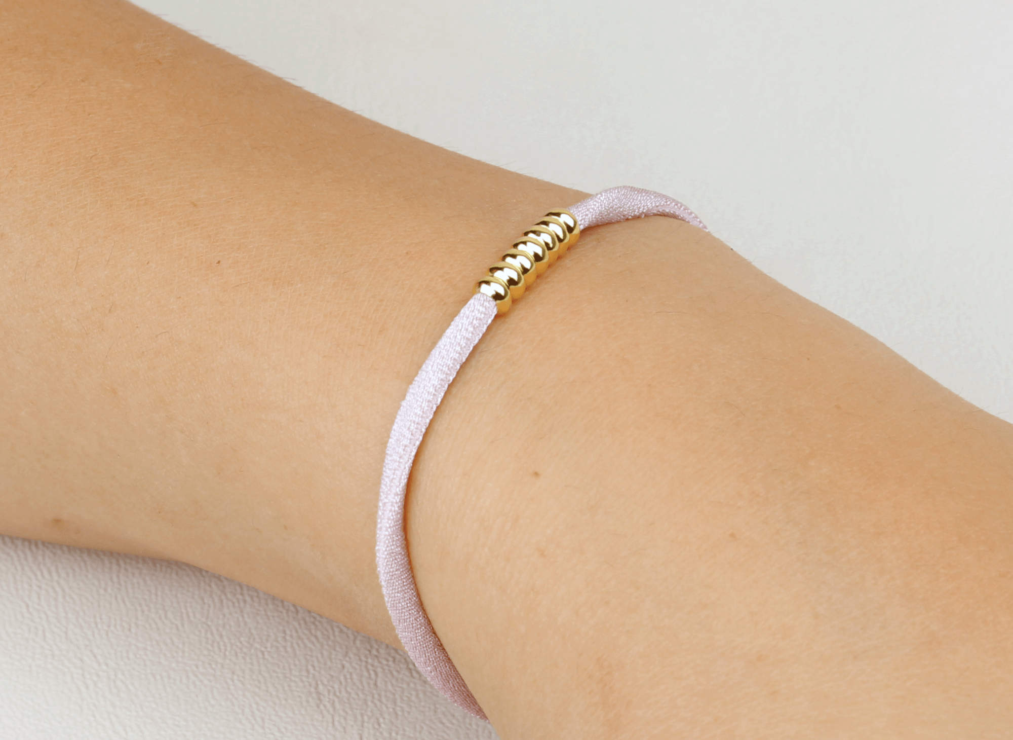 Pulsera Cornrow Dorado