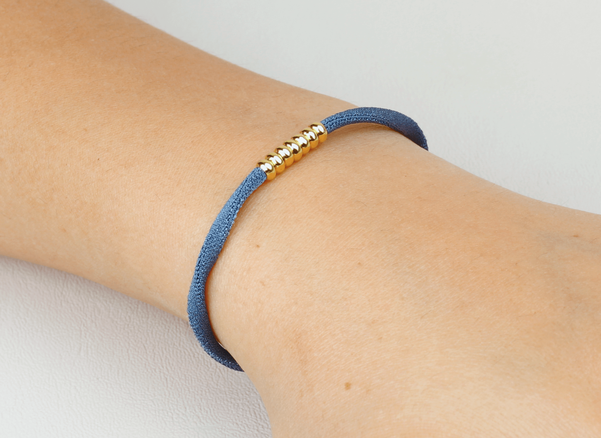 Pulsera Cornrow Dorado