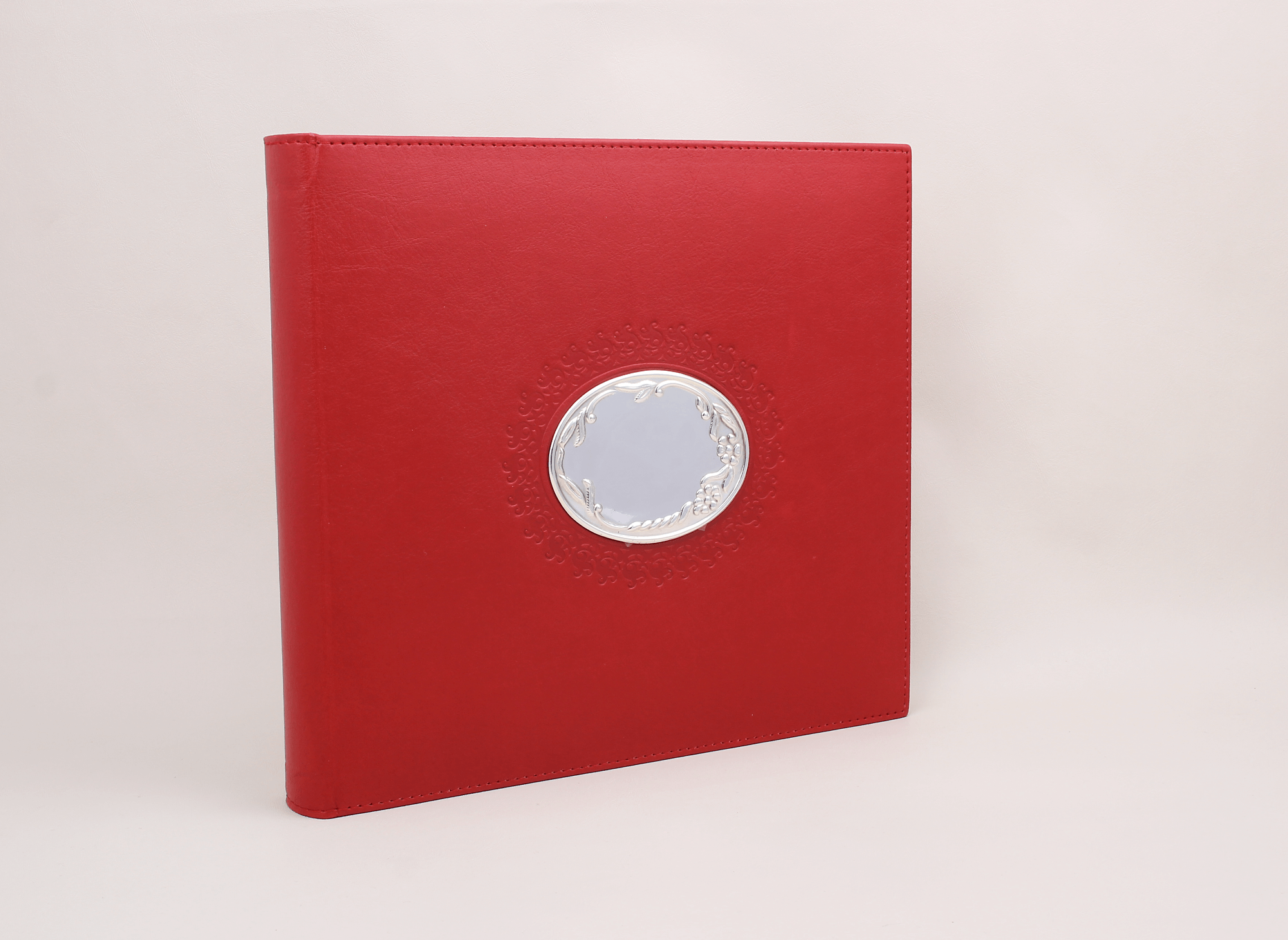 Álbum Placa Oval Rojo