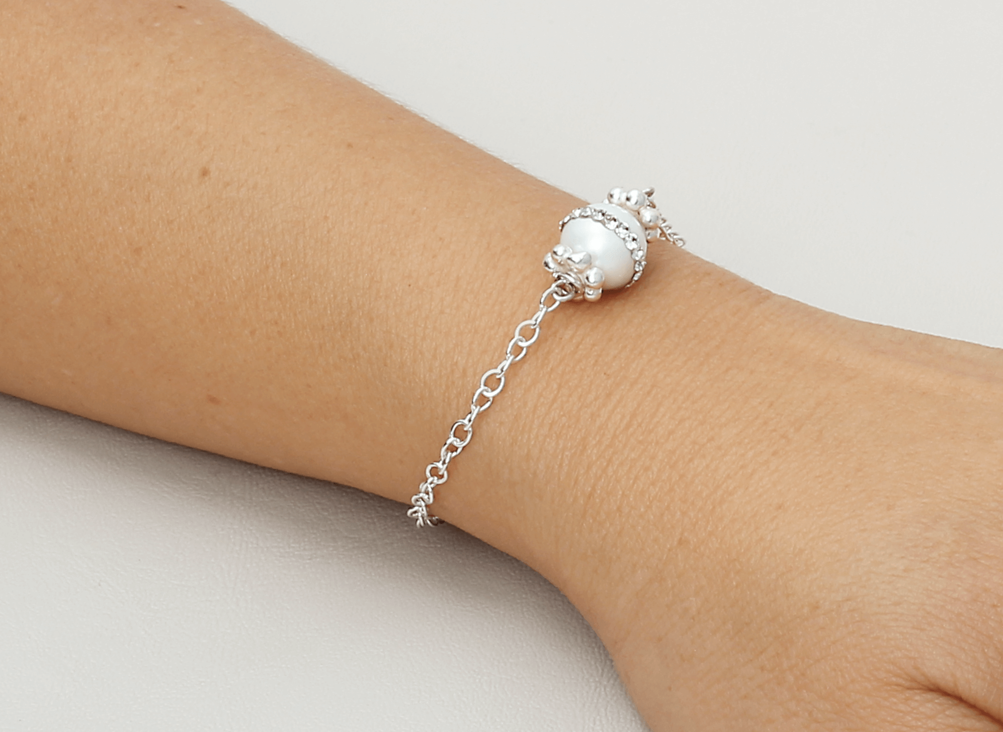 Pulsera Perlibrillo Cadena