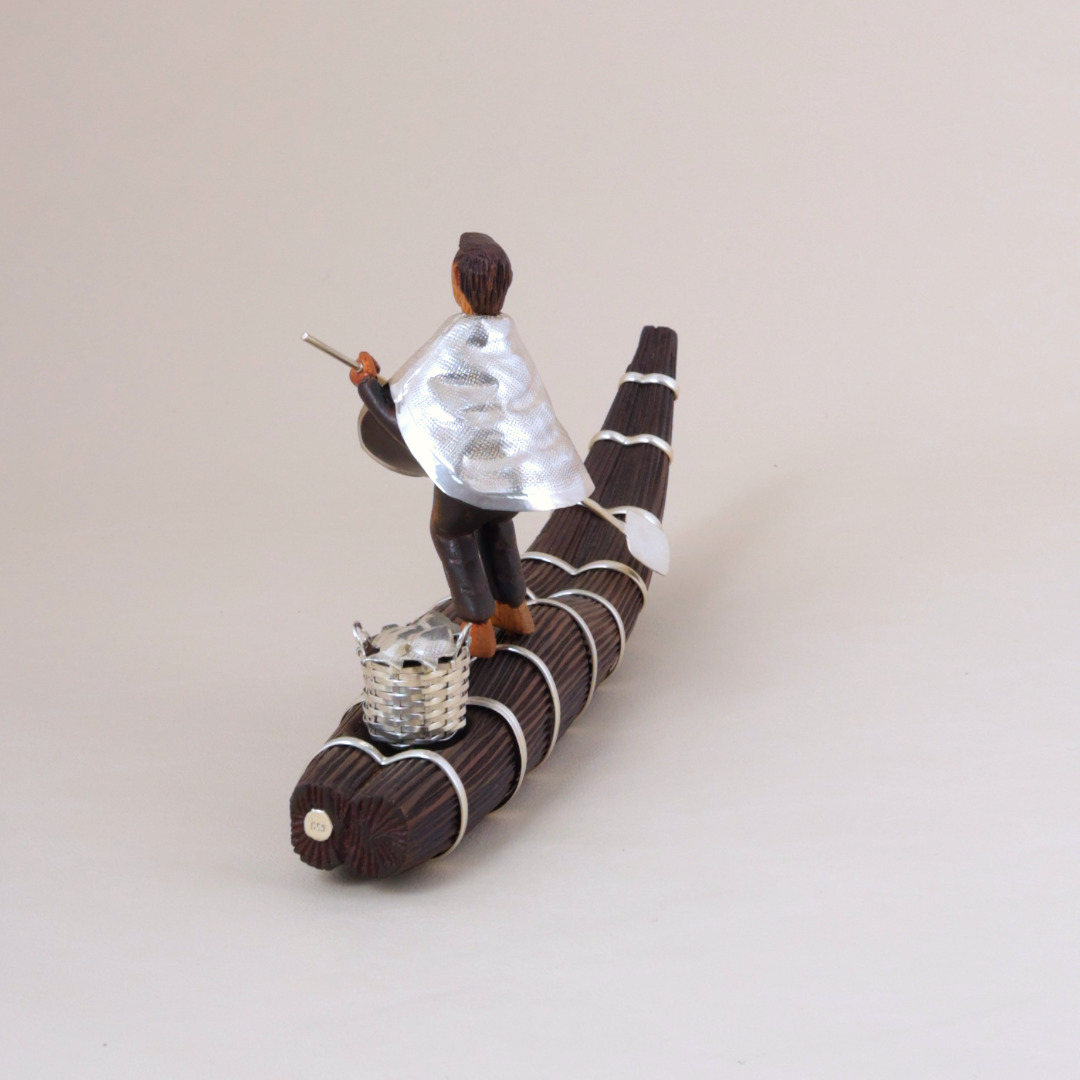 Pescador en Caballito de Totora