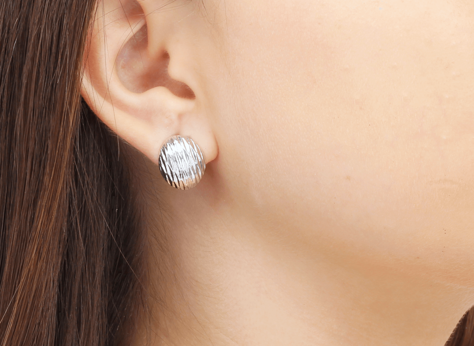 Arete Pistacho Texturado