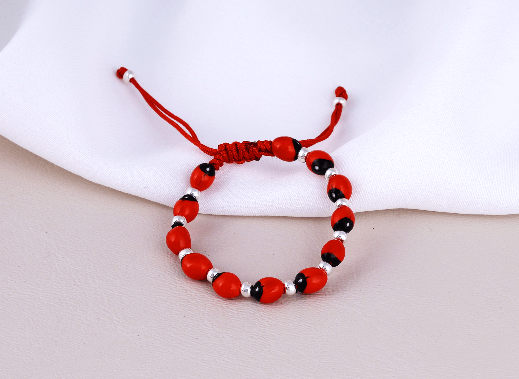 Pulsera Macrame Huayruro #2
