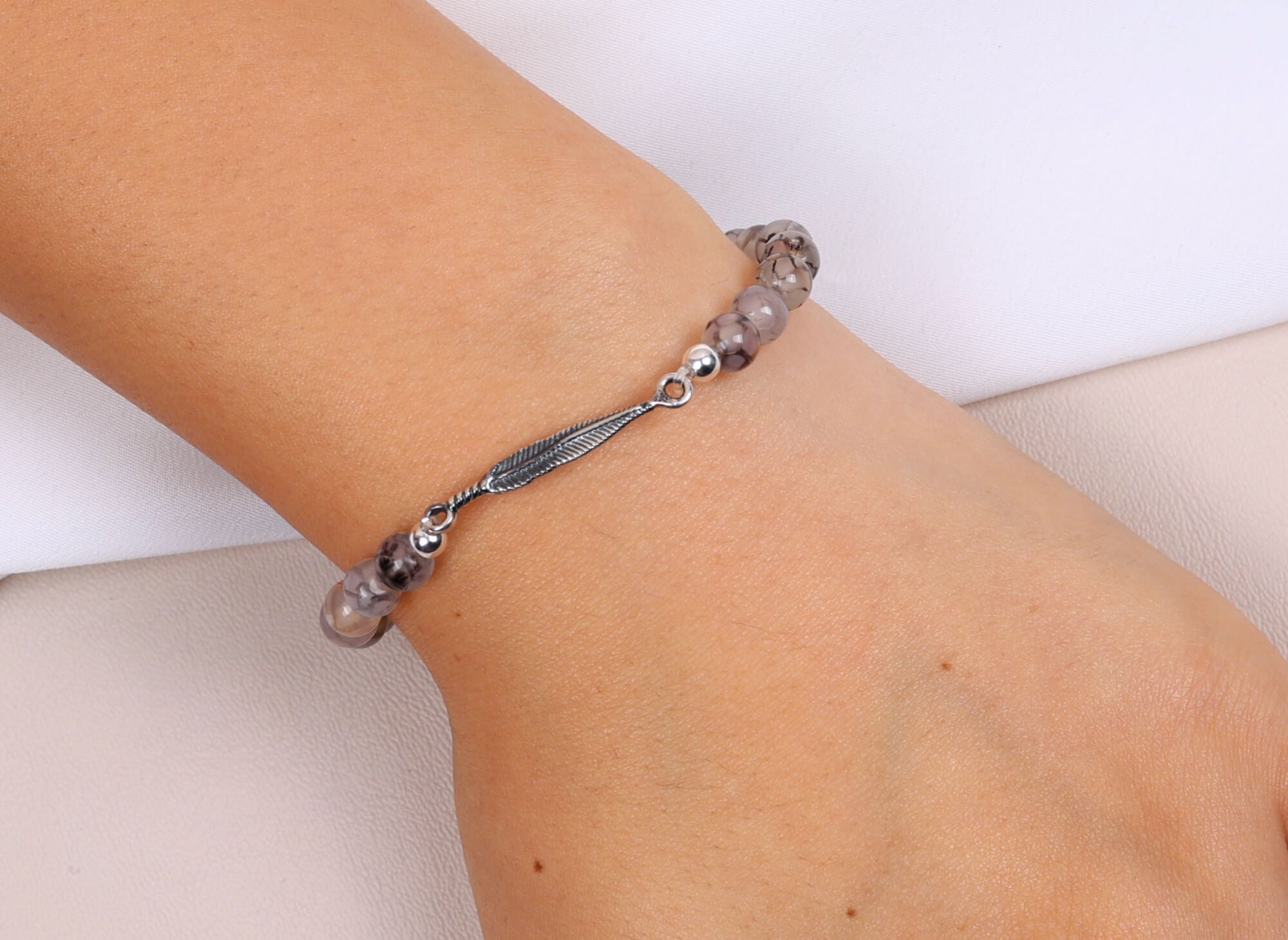 Pulsera Pluma Sandra