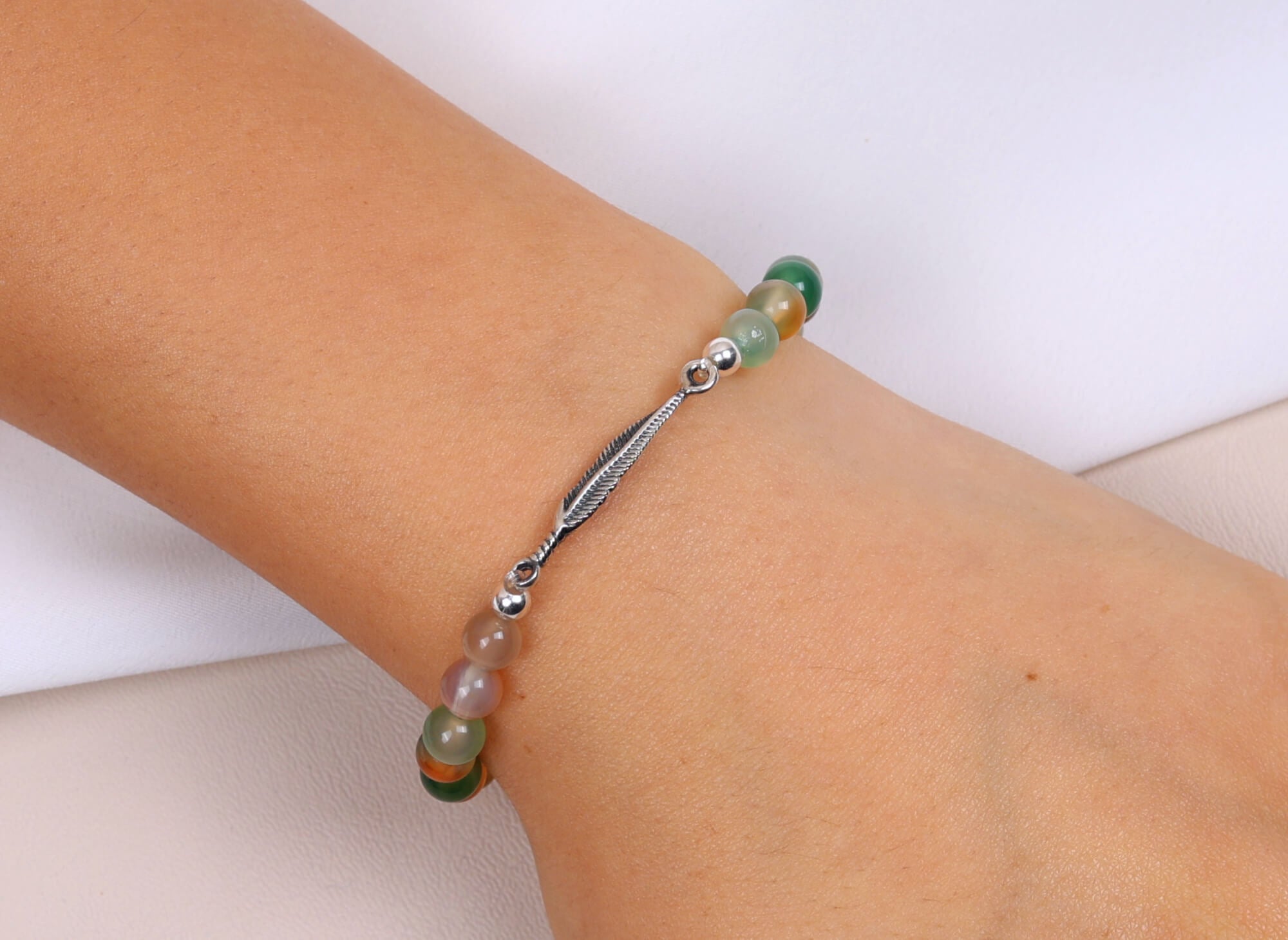 Pulsera Pluma Sandra