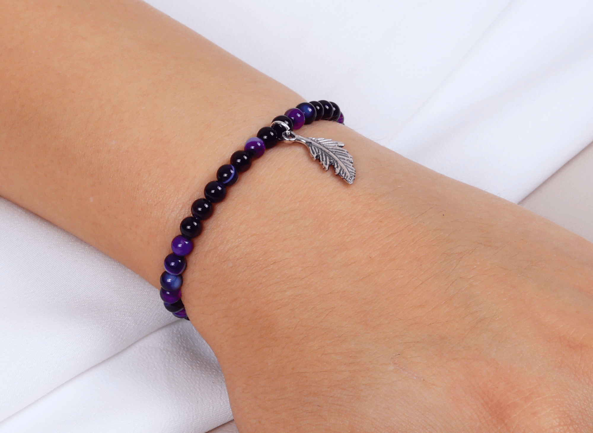 Pulsera Pluma Alba