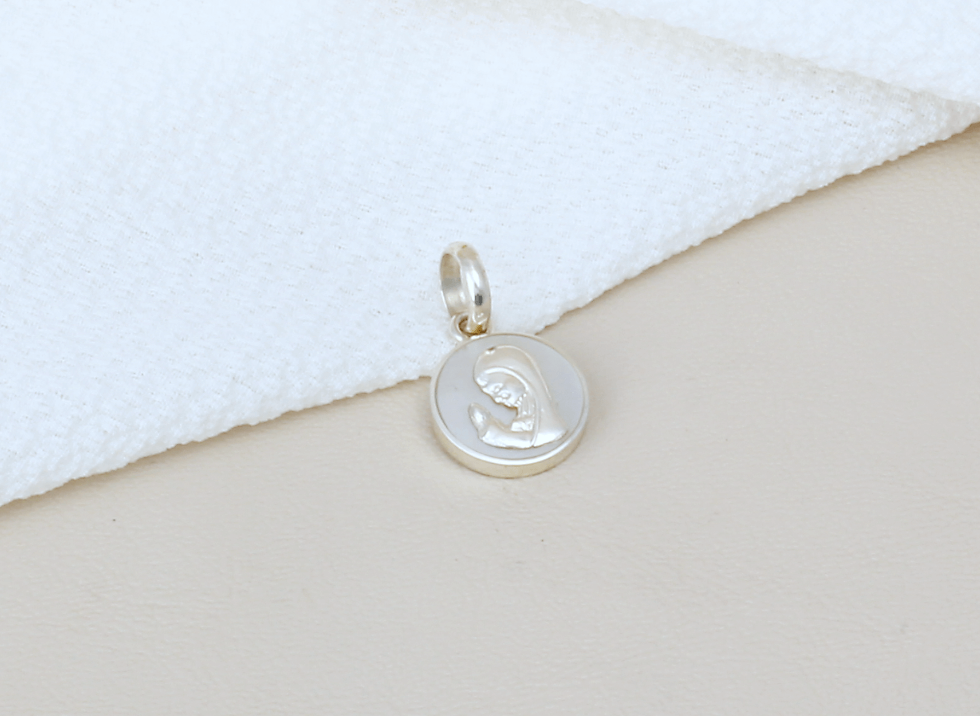 Dije Virgen Sublime Nacar #2