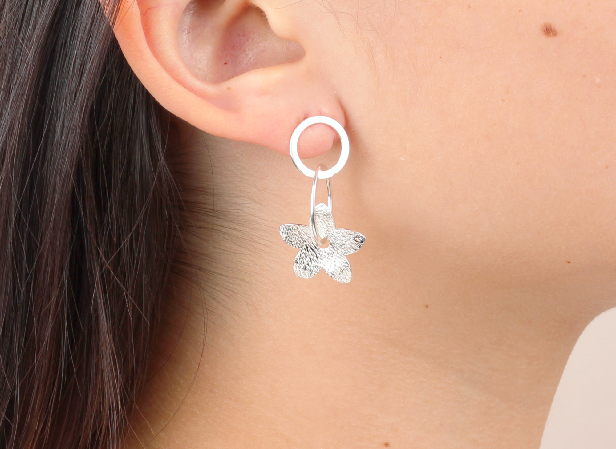 Arete Flor Bea Colgante