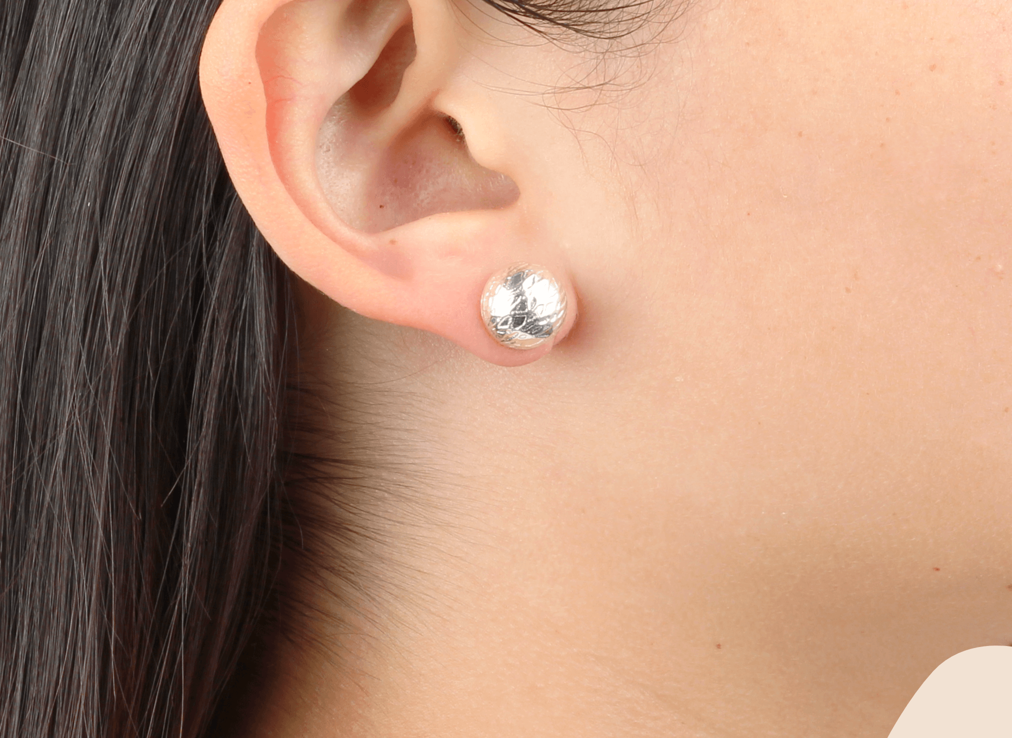 Aretes Bosu Texturado