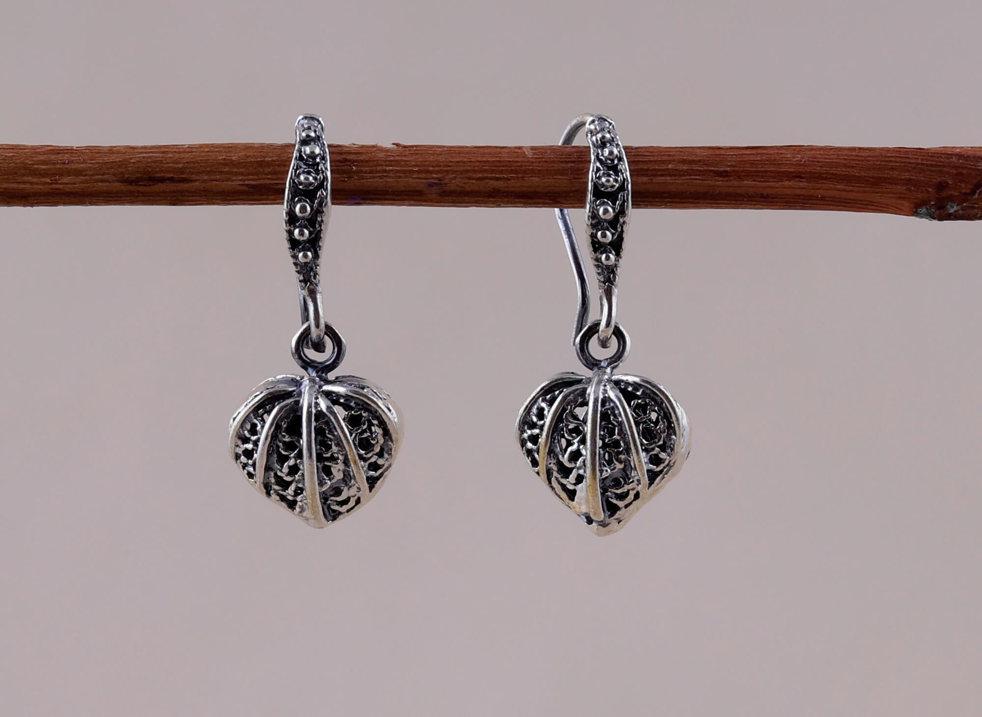 Arete Corazón Fiori Colgante