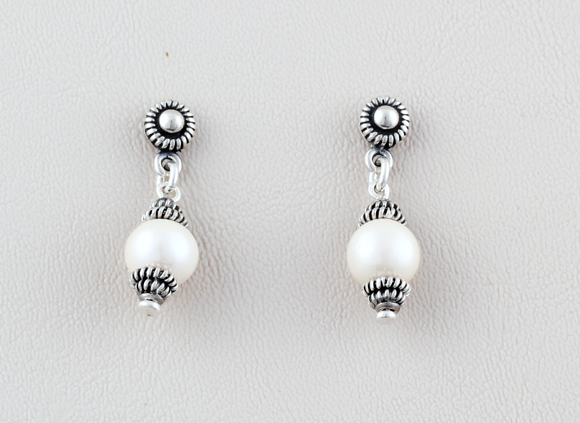 Arete Perla Rosina Colgante