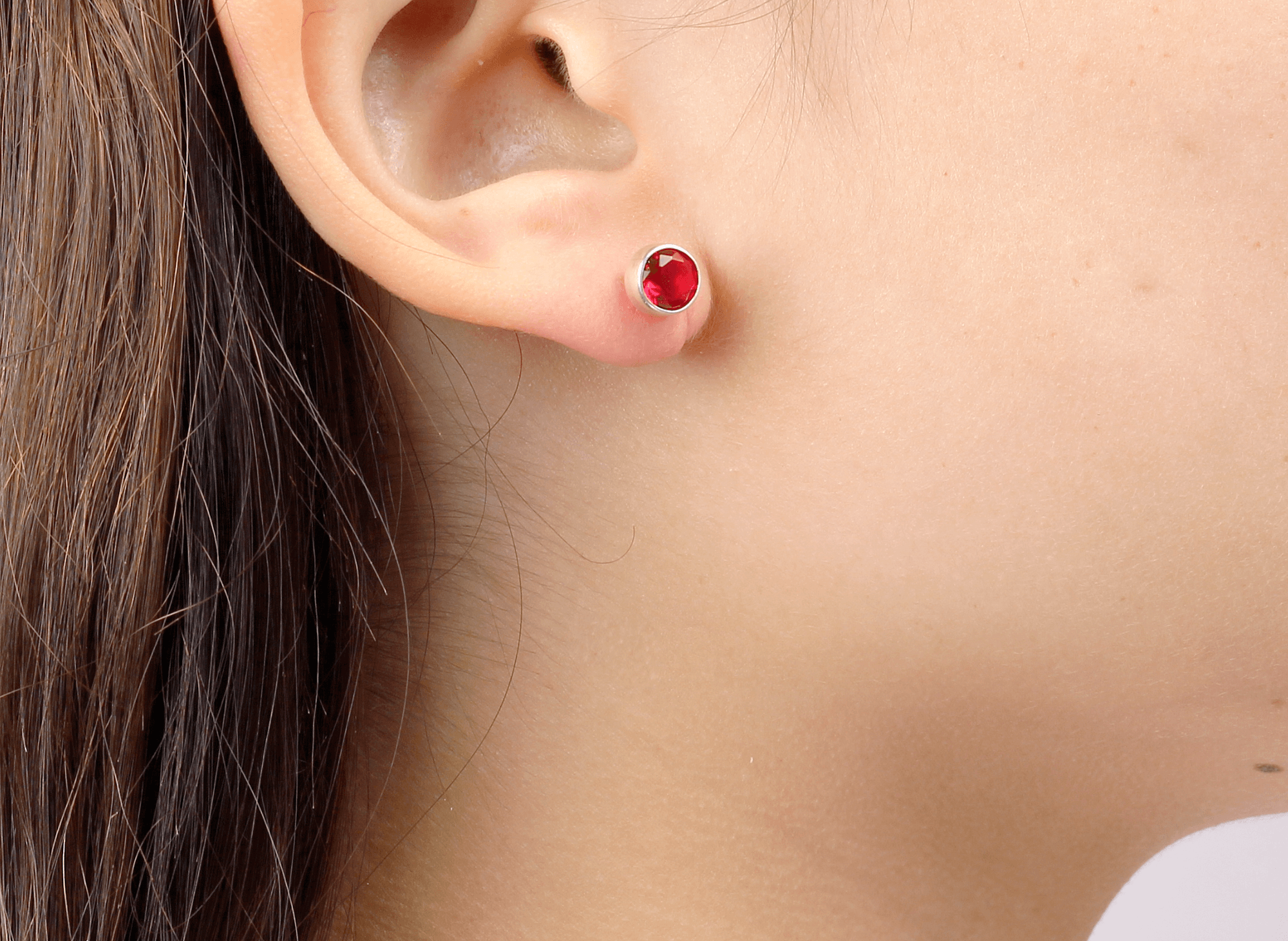 Arete Redondo Punto de Luz Colors