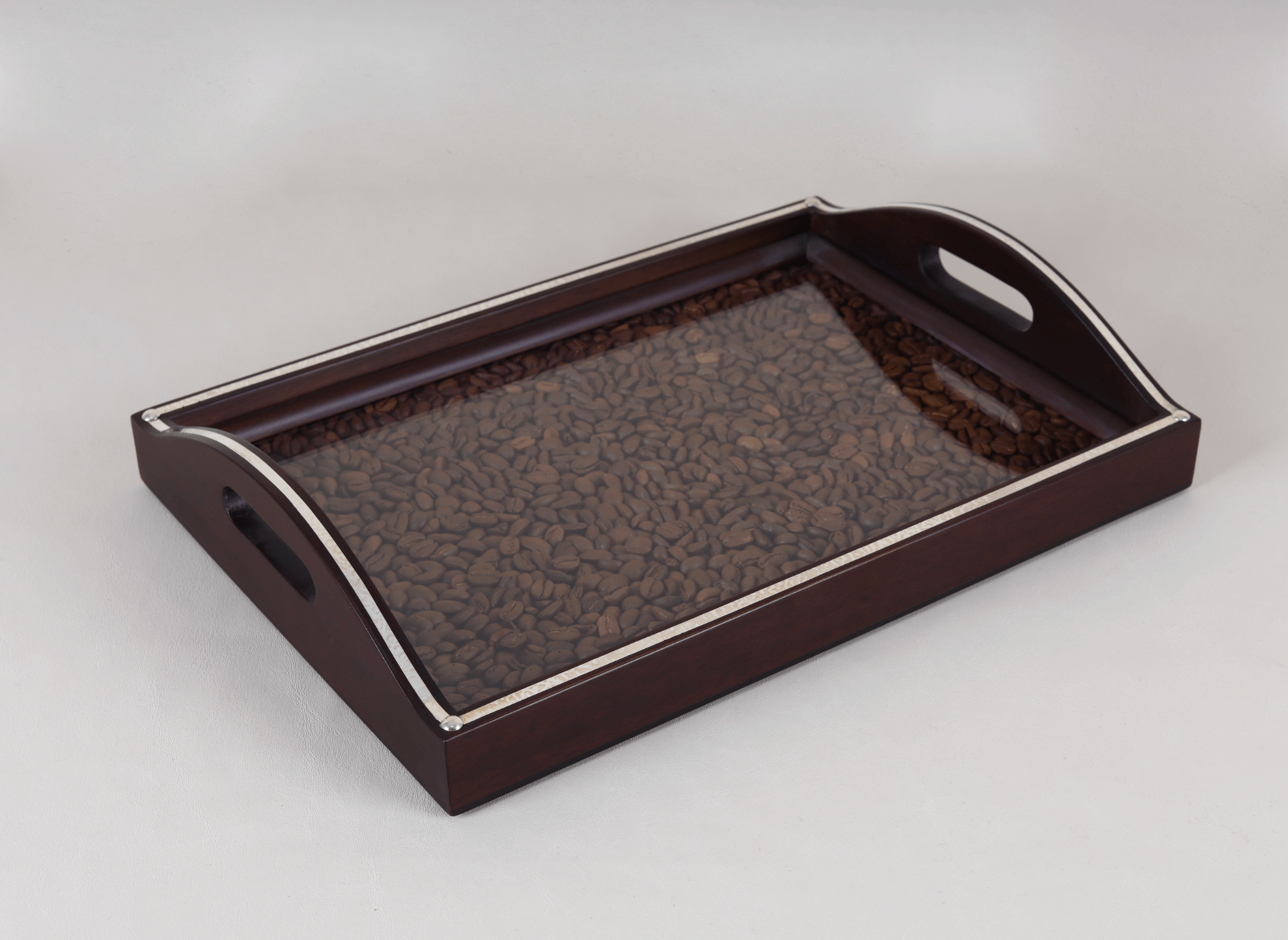 Azafate Café Plata Martillada