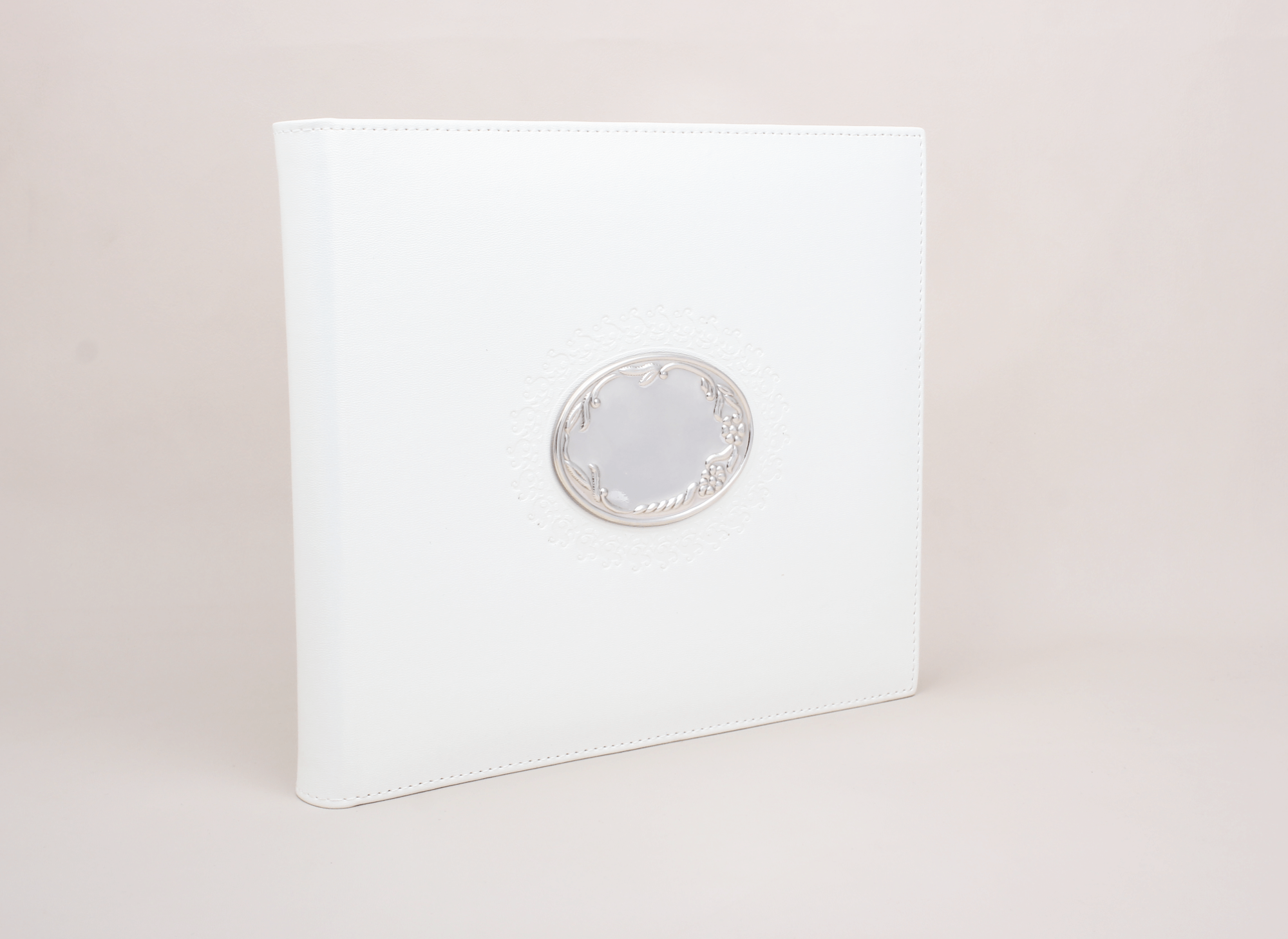 Álbum Placa Oval Blanco