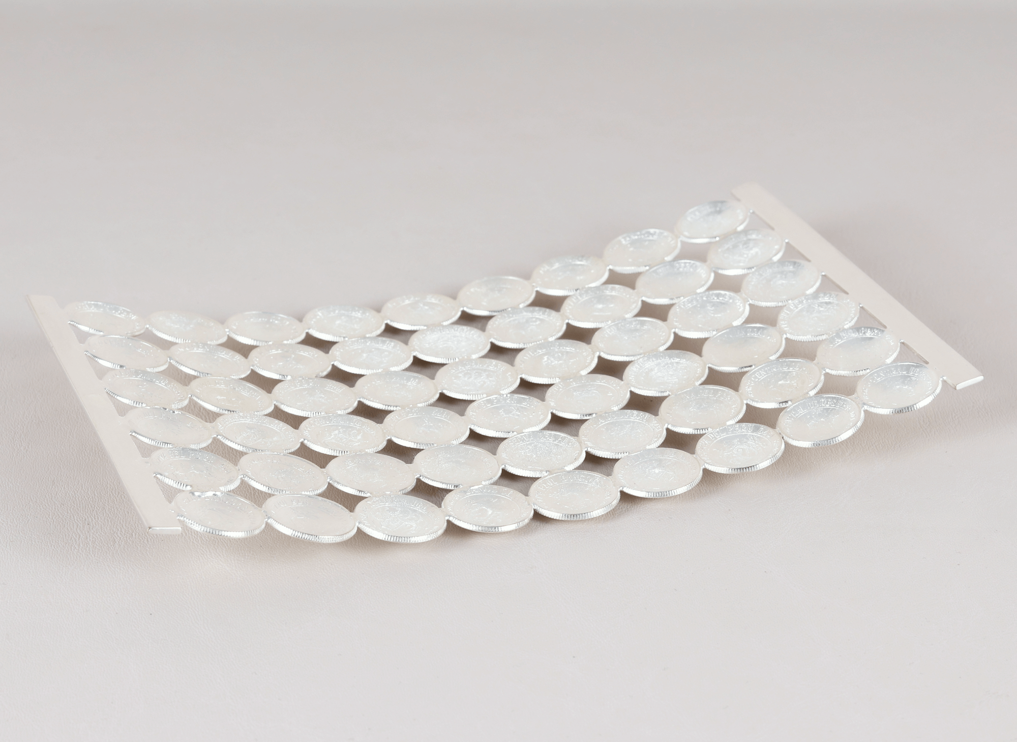 Centro de Monedas Plateado