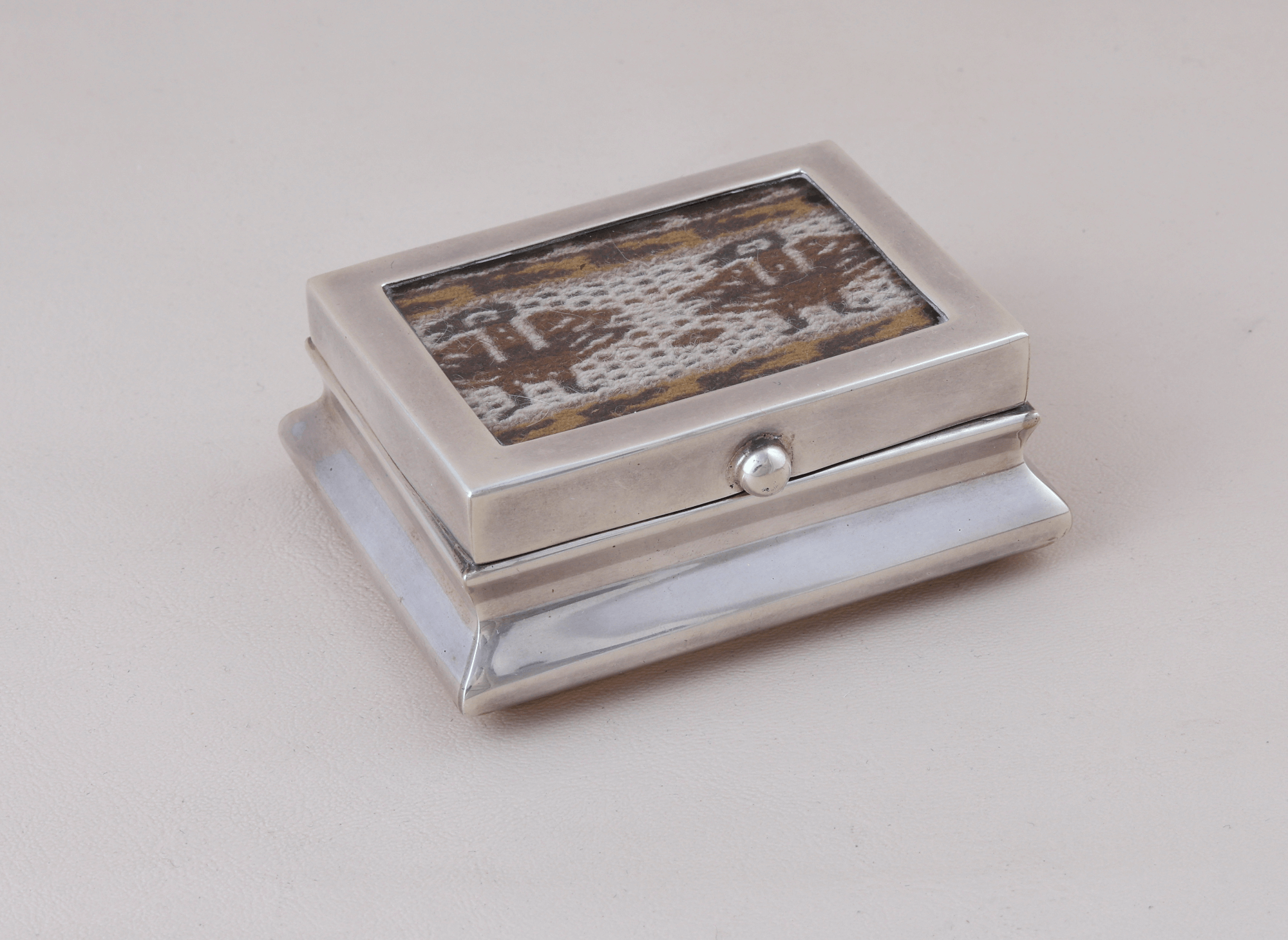 Cofre Plata Rect/Telar