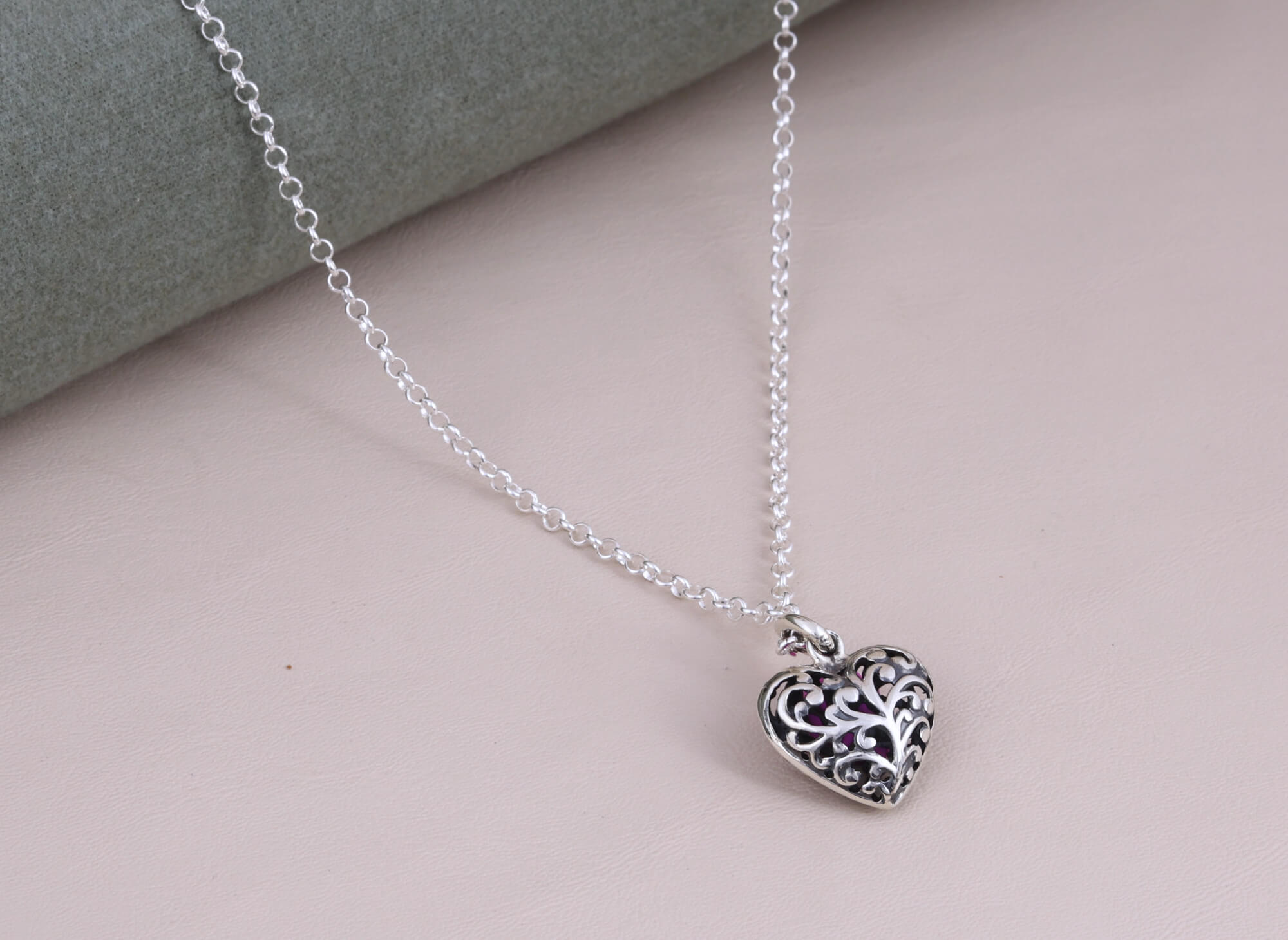 Collar Corazón Agustina