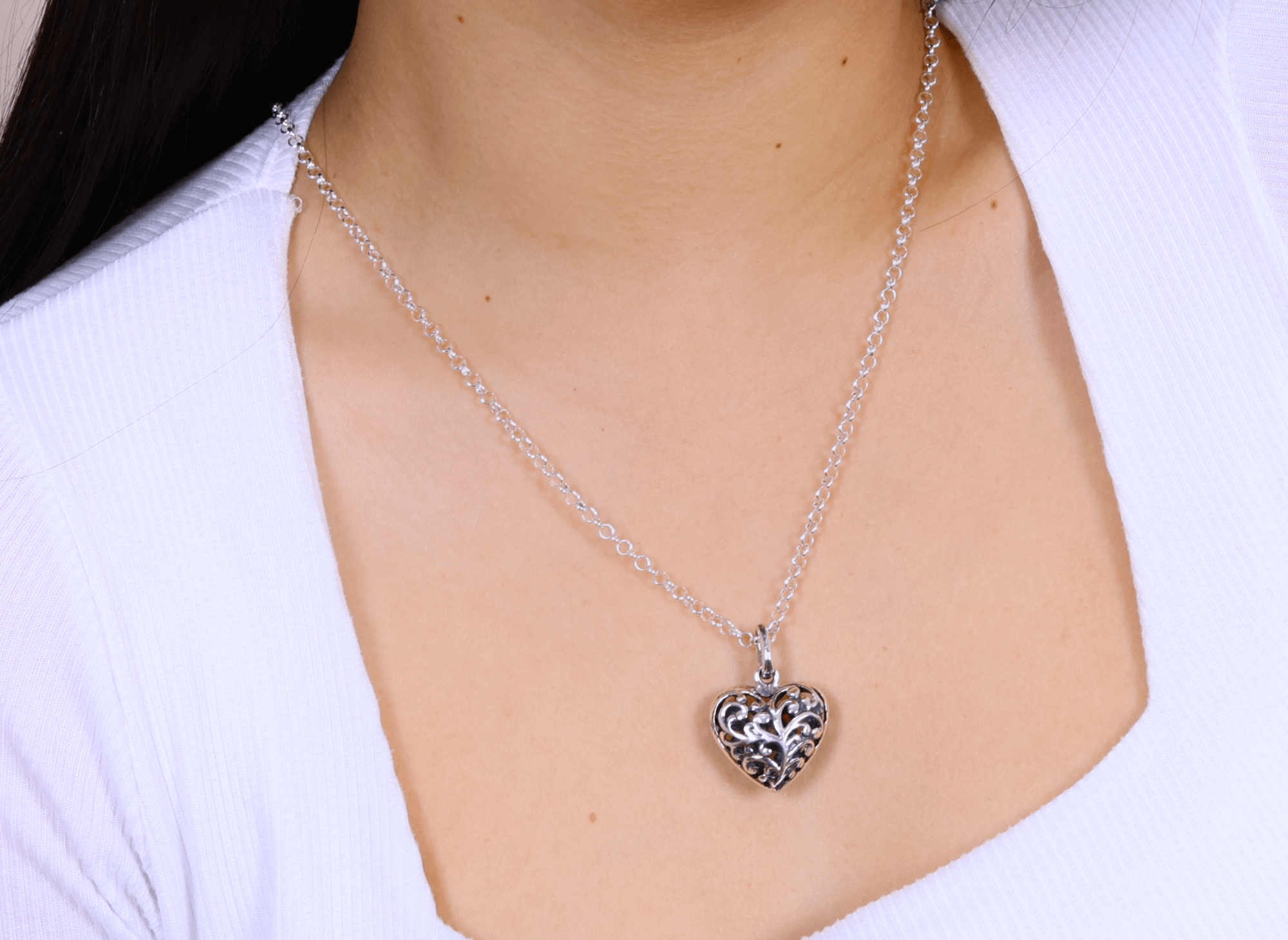 Collar Corazón Agustina