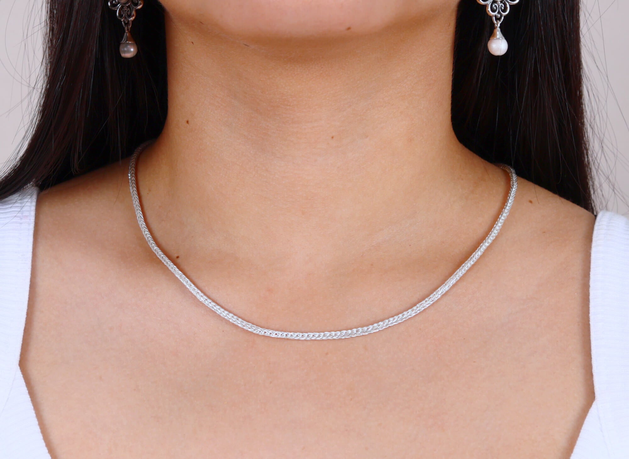 Cadena Espiga Brillante