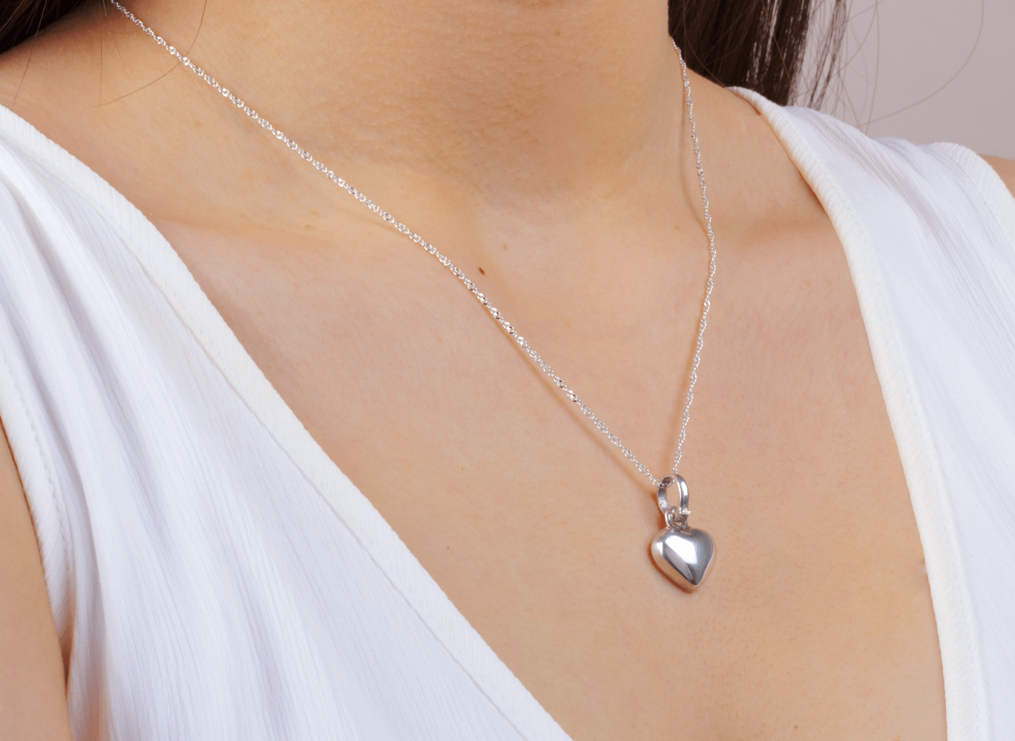 Collar Corazón Planicie