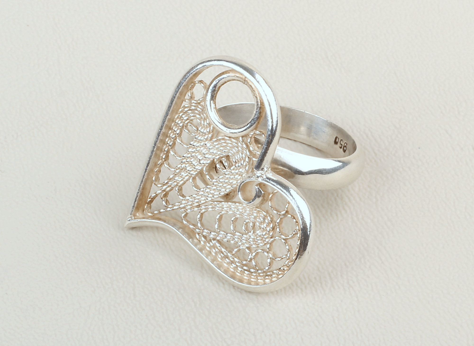 Sortija Corazón Corali gr