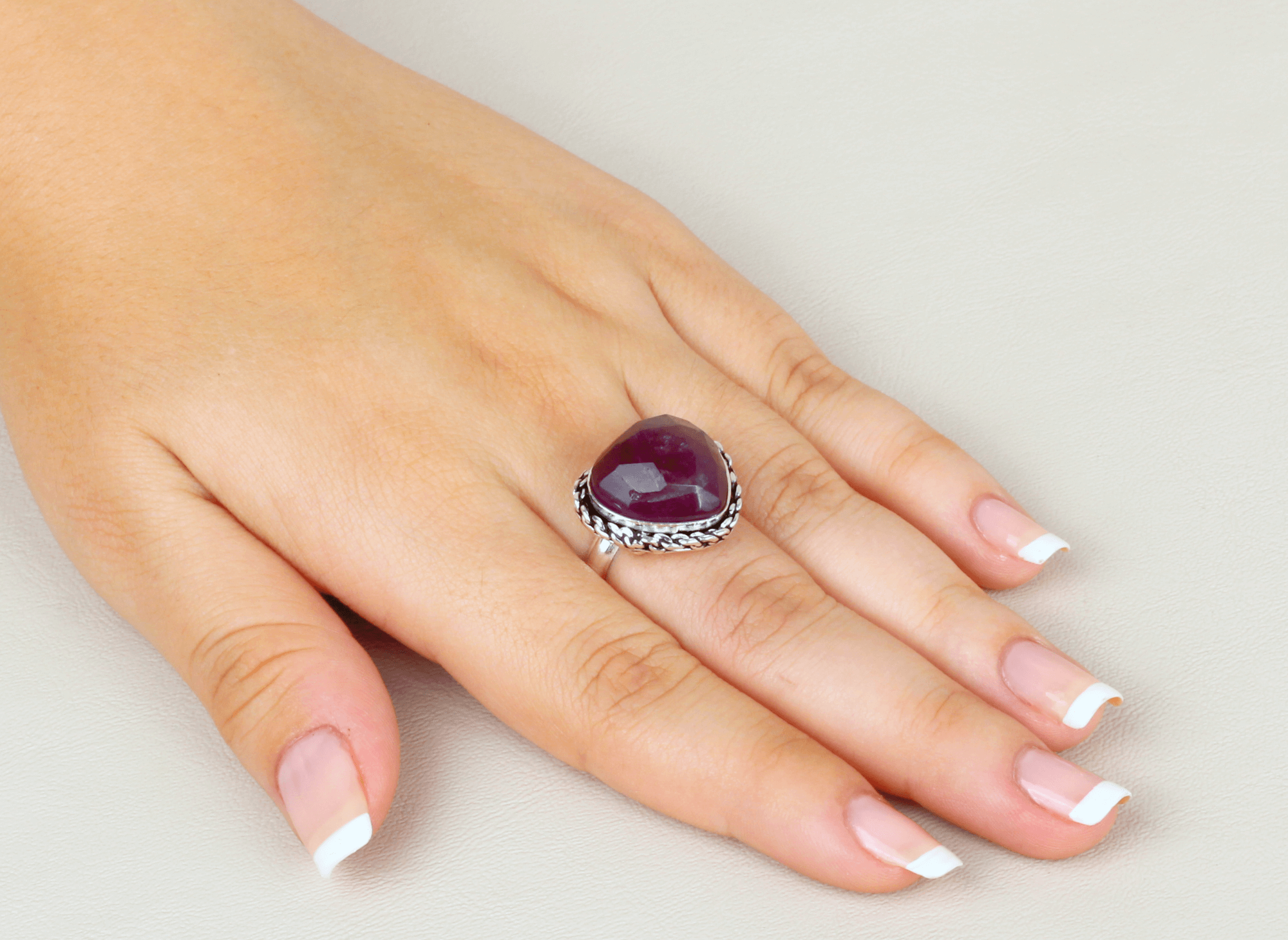 Sortija Corazón Moscú Grande