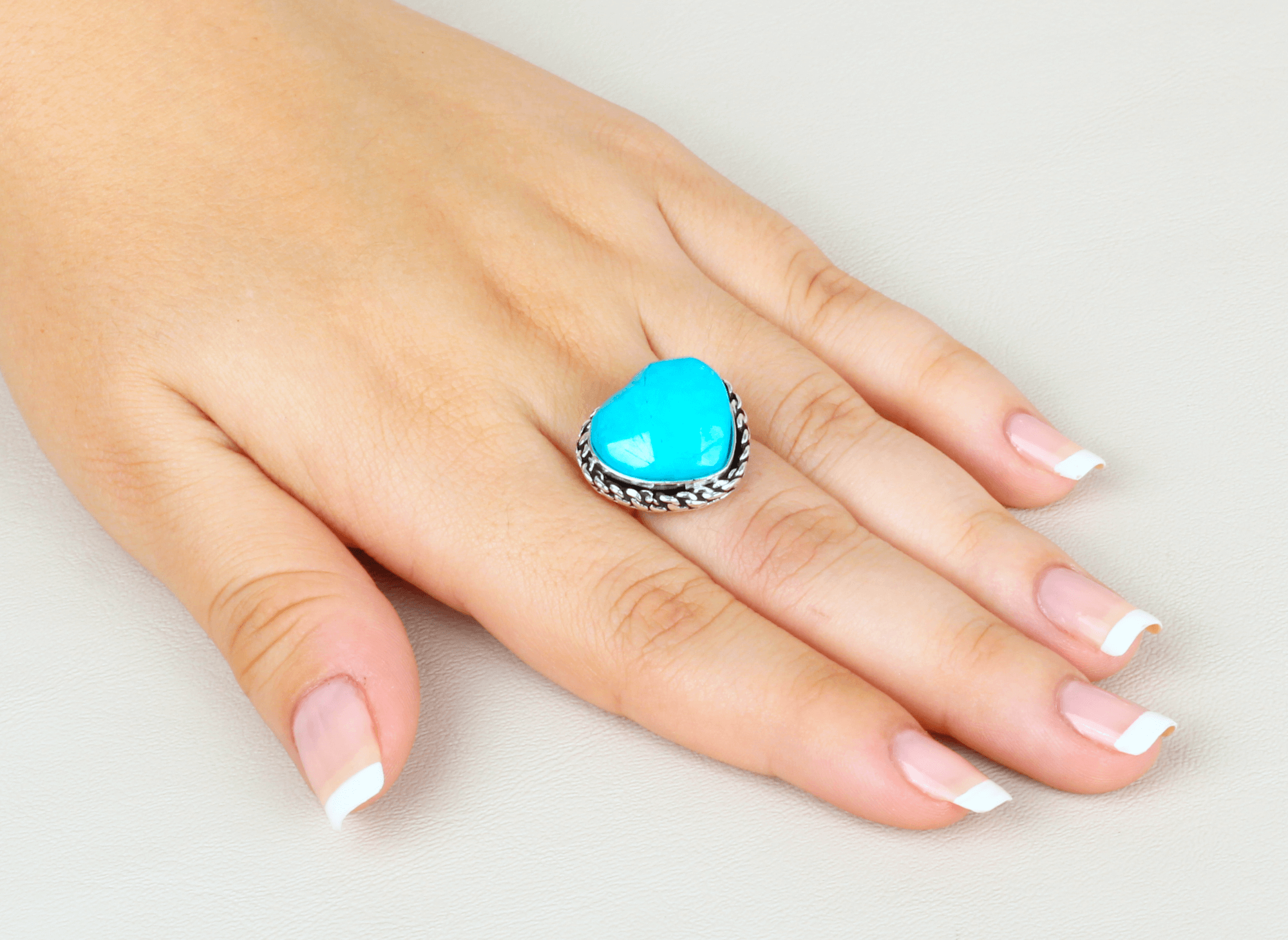 Sortija Corazón Moscú Grande