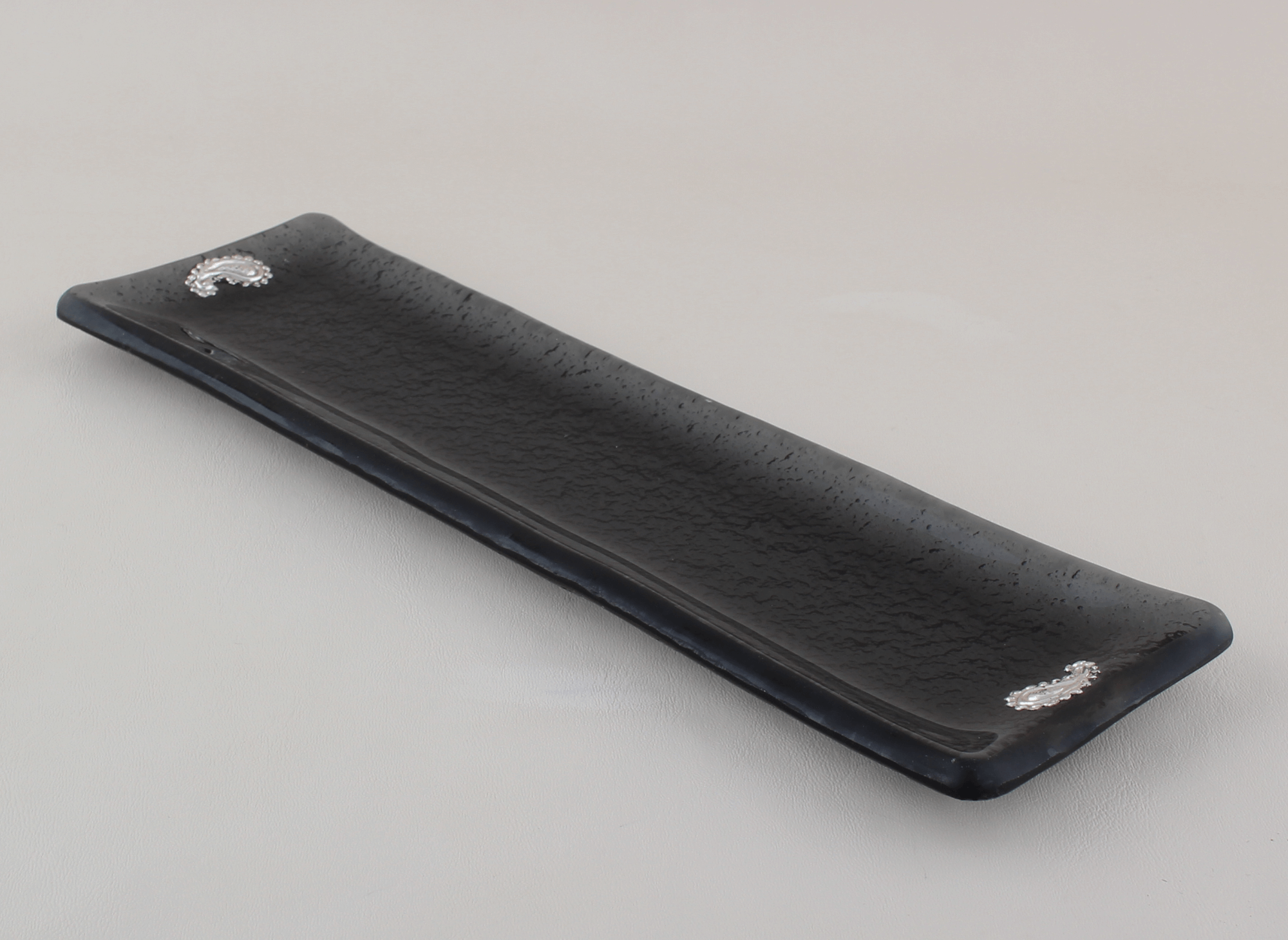 Bandeja Murano Negro Caigua X2