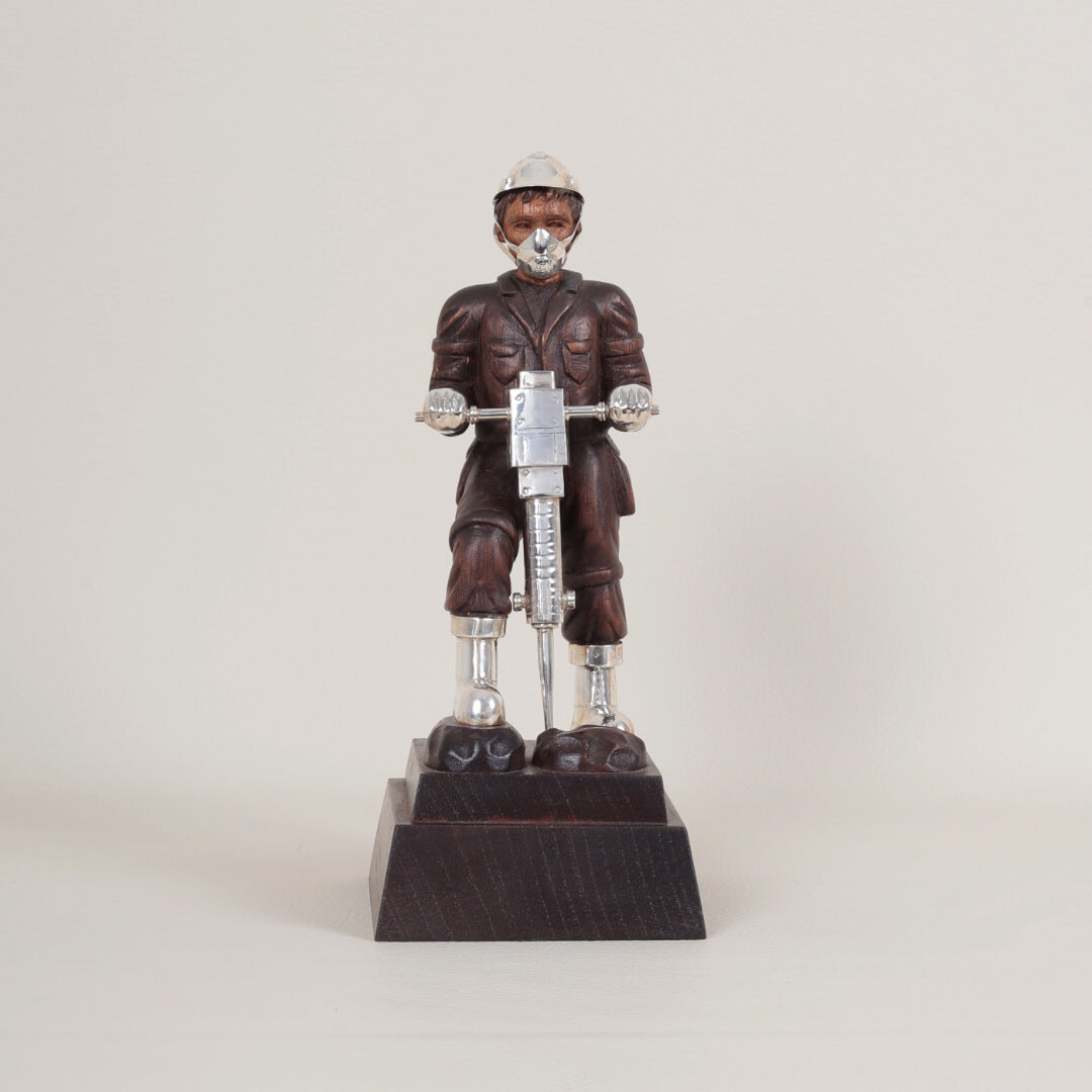 Escultura Minero