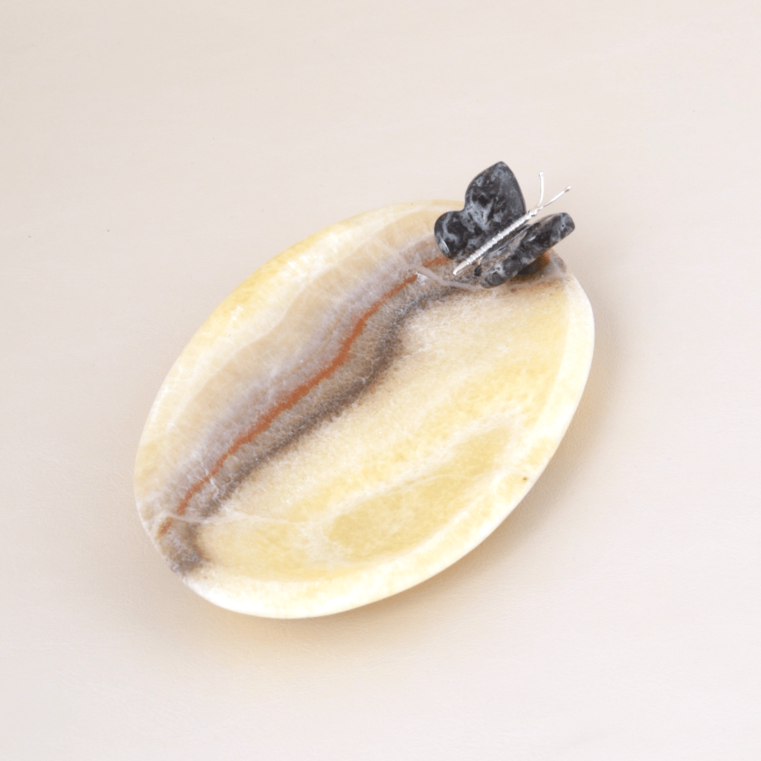 Jabonera con Mariposa