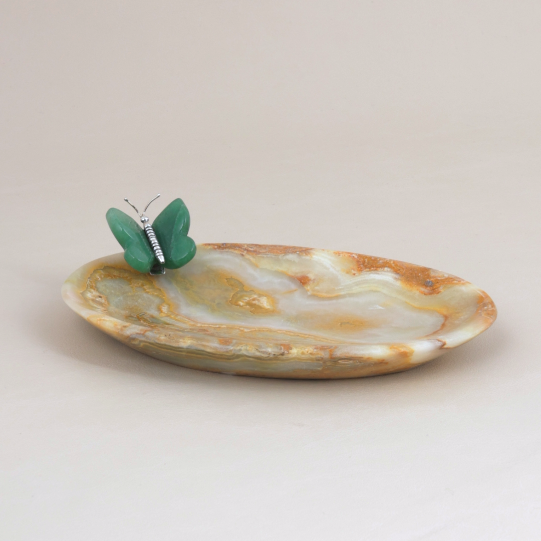 Jabonera con Mariposa