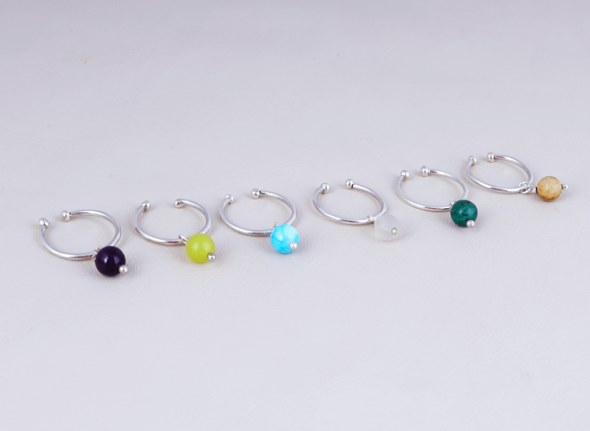 Marcadores de Copa X6 c/piedra Viva