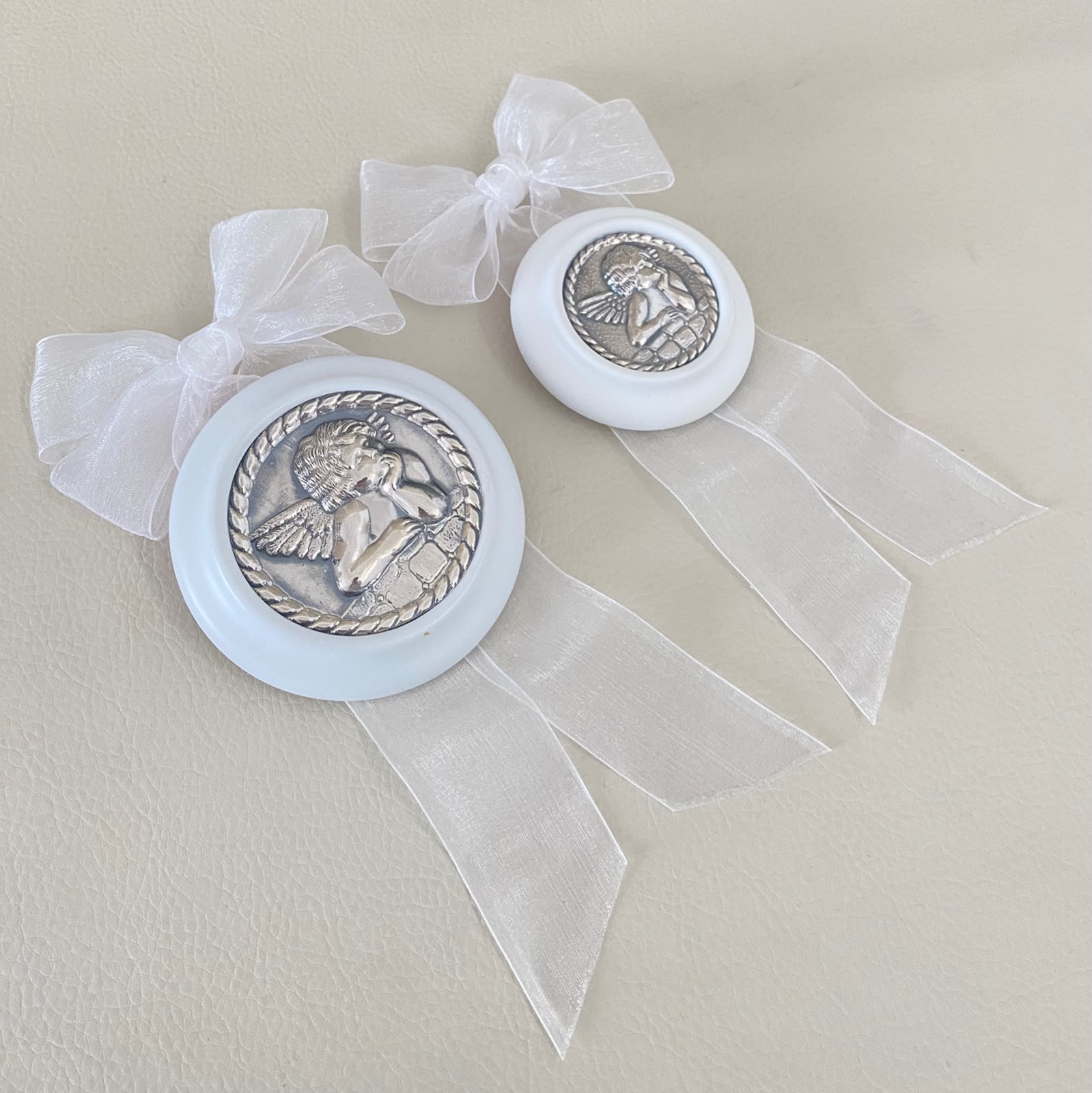 Medalla Cuna Angel Con Lazo