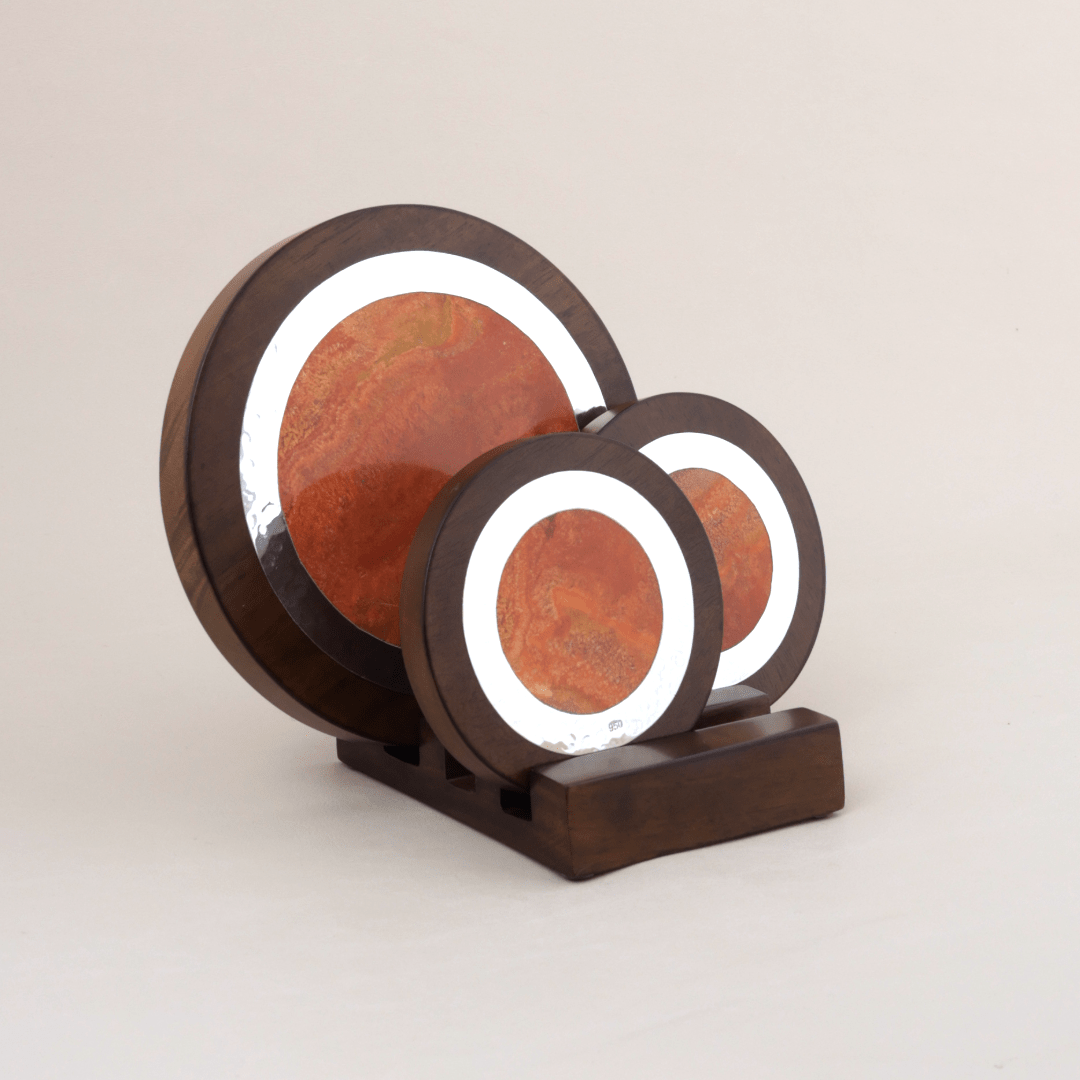 Juego Posa Botella y Vasos