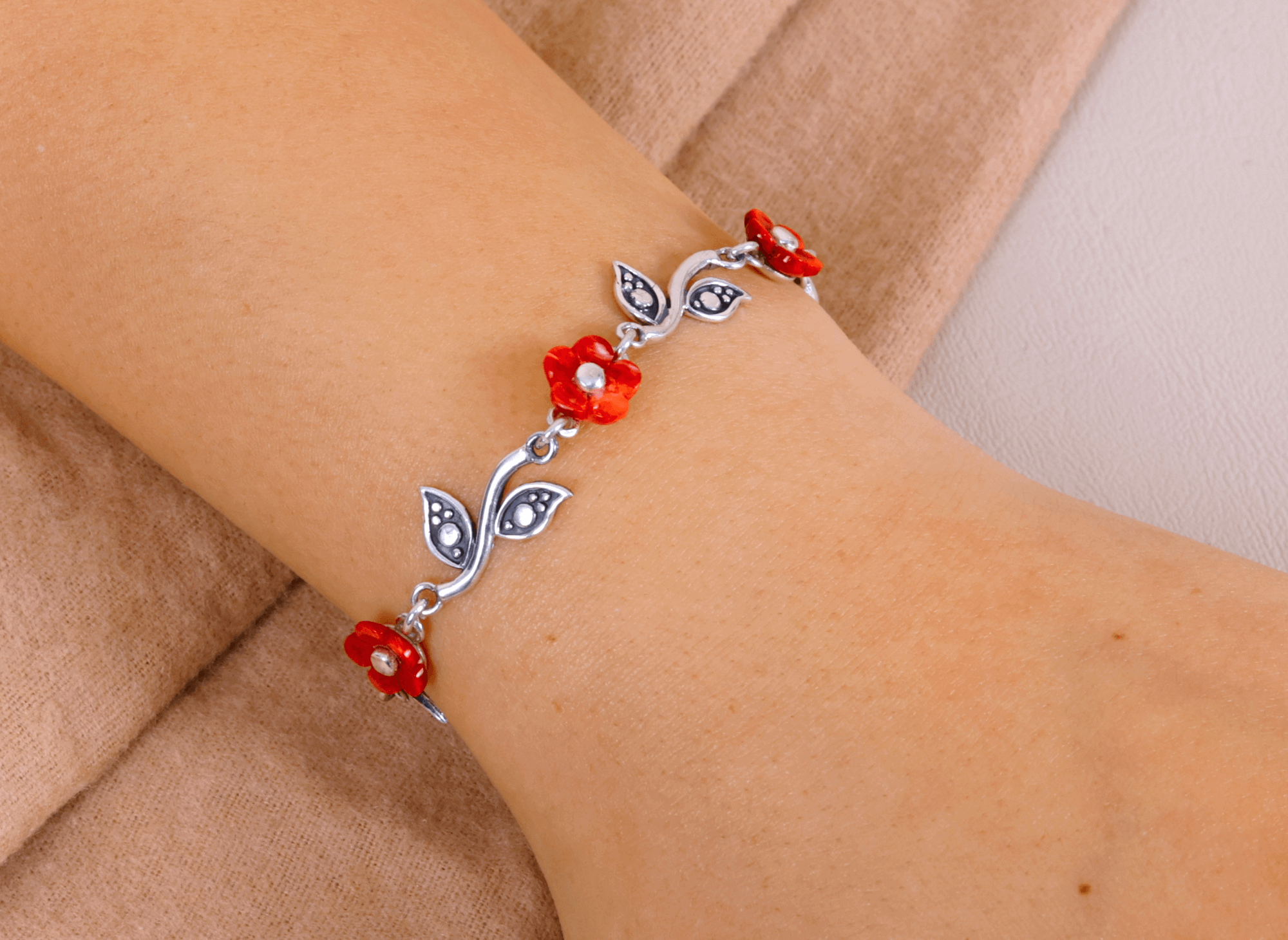 Pulsera Flor Lillia
