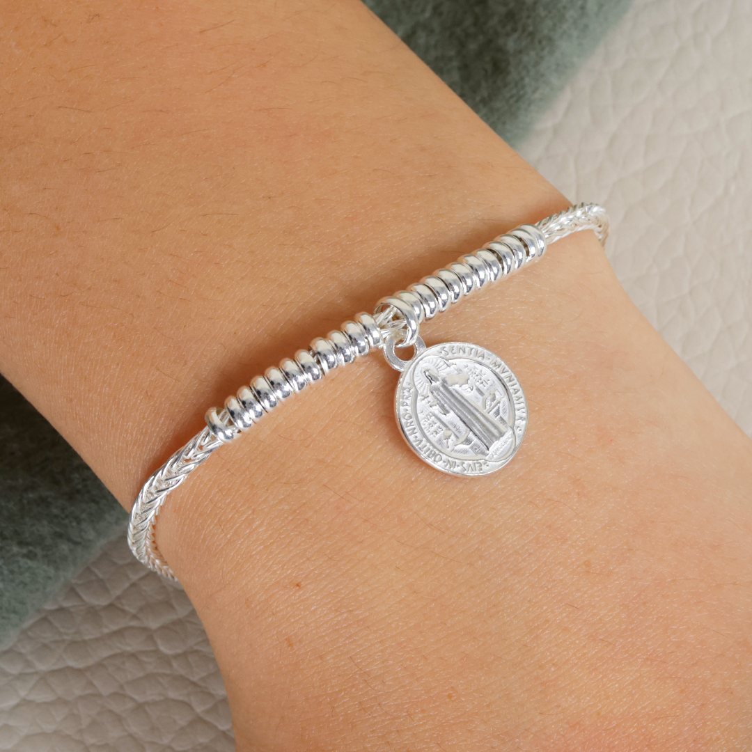 Pulsera Espiga San Benito 1.5cm