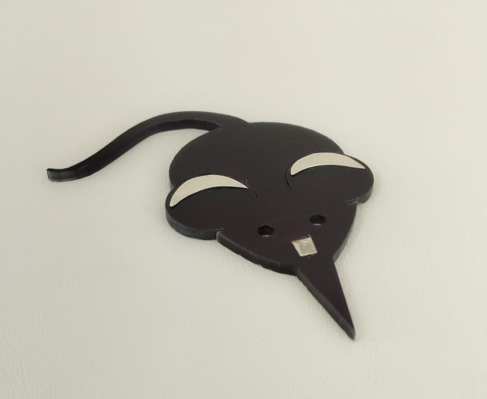 Valenza Ratón Deco Plata