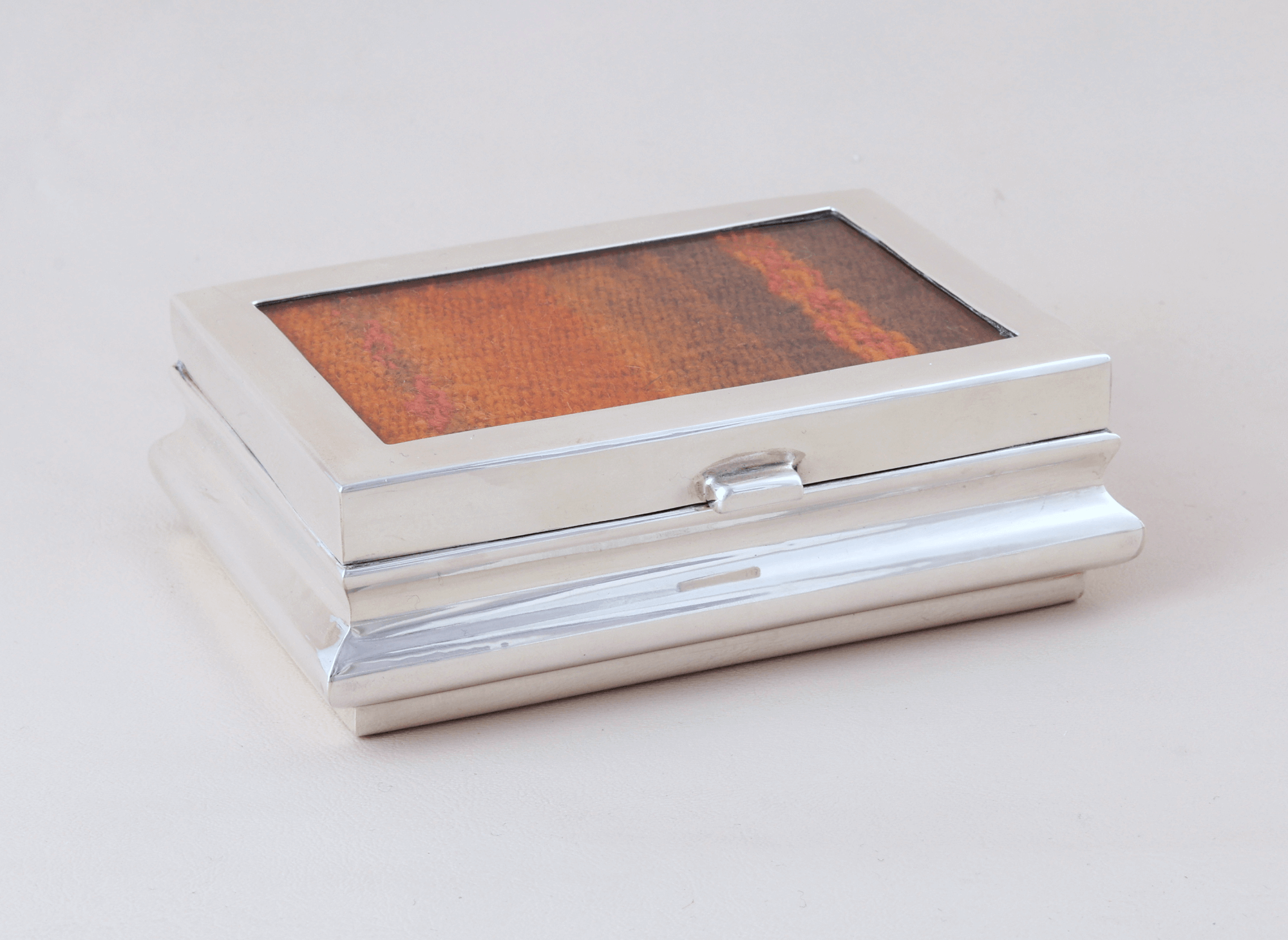 Tarjetero Plata con Telar