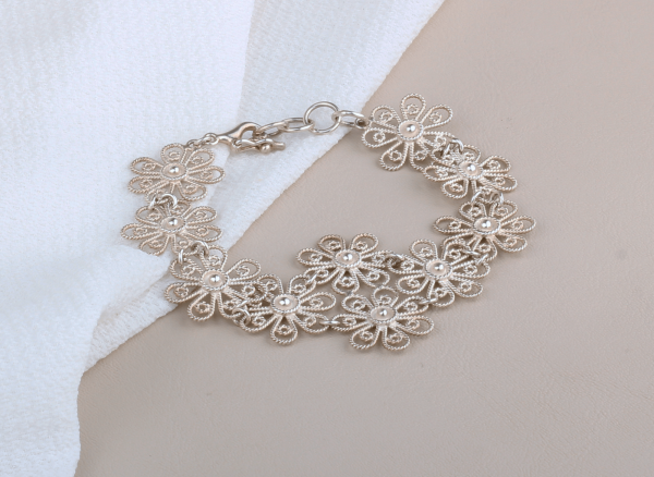 Pulsera Flor Entorchada - Imagen 2
