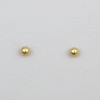 Arete Oro Bebe Bolita 18K