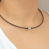 Collar Nubia Plateado - Imagen 3
