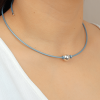 Collar Nubia Plateado