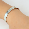 Pulsera Brazalete Plata / Cobre Moray - Imagen 2